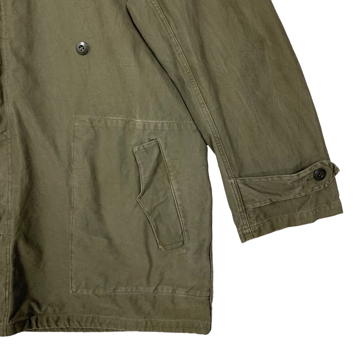 Vintage Vintage 70s Marquardt & Schulz German Military Hoodie Jacket Size US M / EU 48-50 / 2 - 6 Thumbnail
