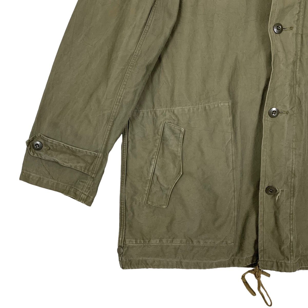Vintage Vintage 70s Marquardt & Schulz German Military Hoodie Jacket Size US M / EU 48-50 / 2 - 5 Thumbnail
