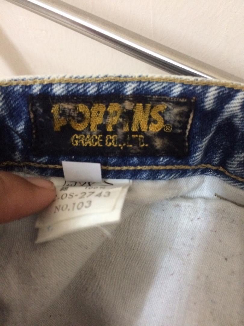Disney MICKEY MOUSE DESIGN JEANS ACID WASH NOT FEAR OF GOD Size US 27 - 7 Thumbnail