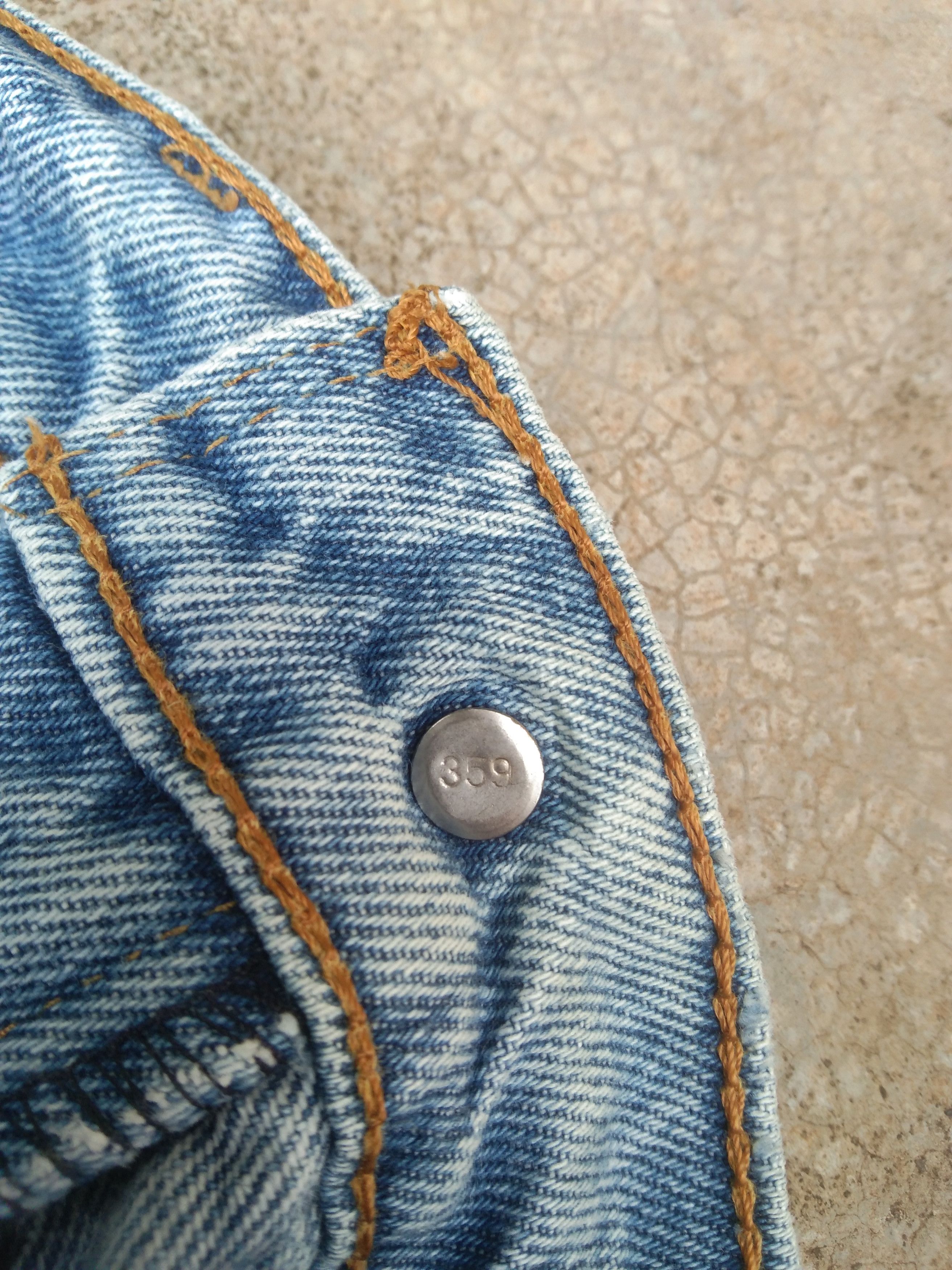 Jean × Levi's × Vintage Vintage Levis Jeans 220 Orange Tab Distressed Denim 32x29 Size US 32 / EU 48 - 7 Thumbnail