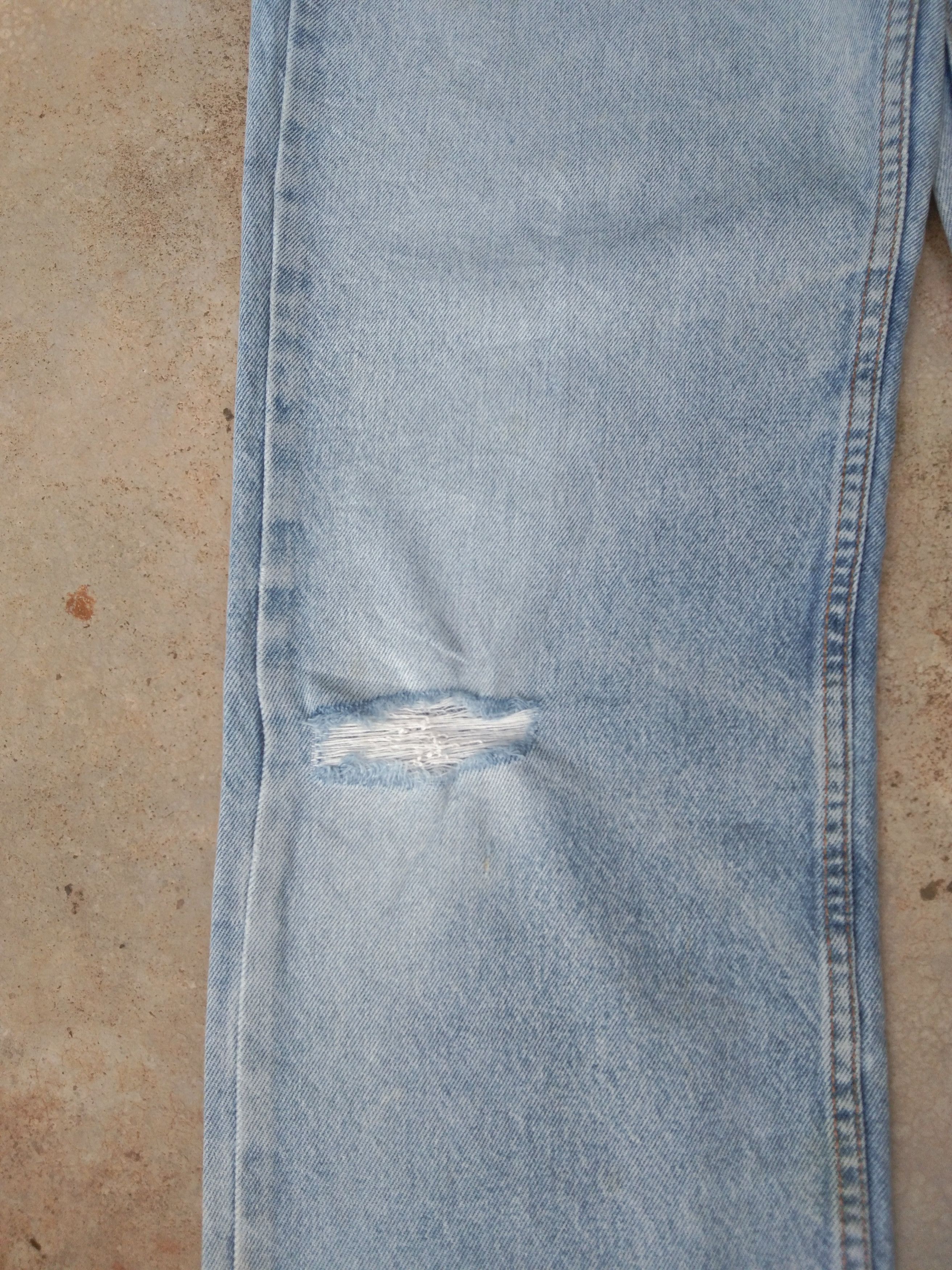 Jean × Levi's × Vintage Vintage Levis Jeans 220 Orange Tab Distressed Denim 32x29 Size US 32 / EU 48 - 5 Thumbnail