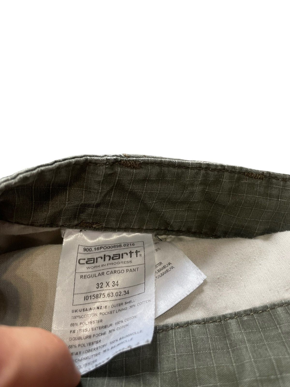 Carhartt Vintage Carhartt WIP Regular Cargo Pants Travis Style Size US 32 / EU 48 - 5 Thumbnail