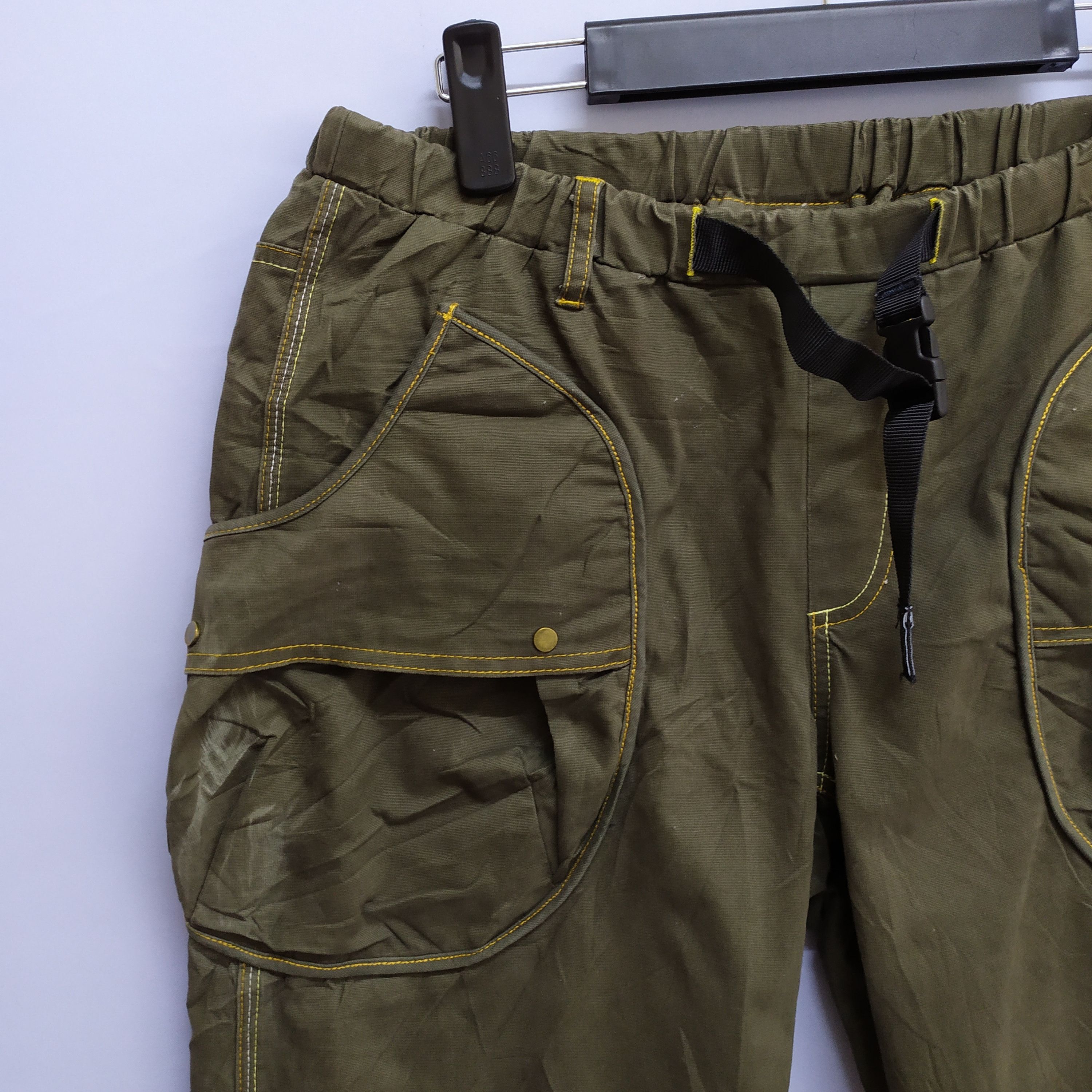 Japanese Brand Gym Monster Cargo Pants Multipocket Size US 28 / EU 44 - 5 Thumbnail