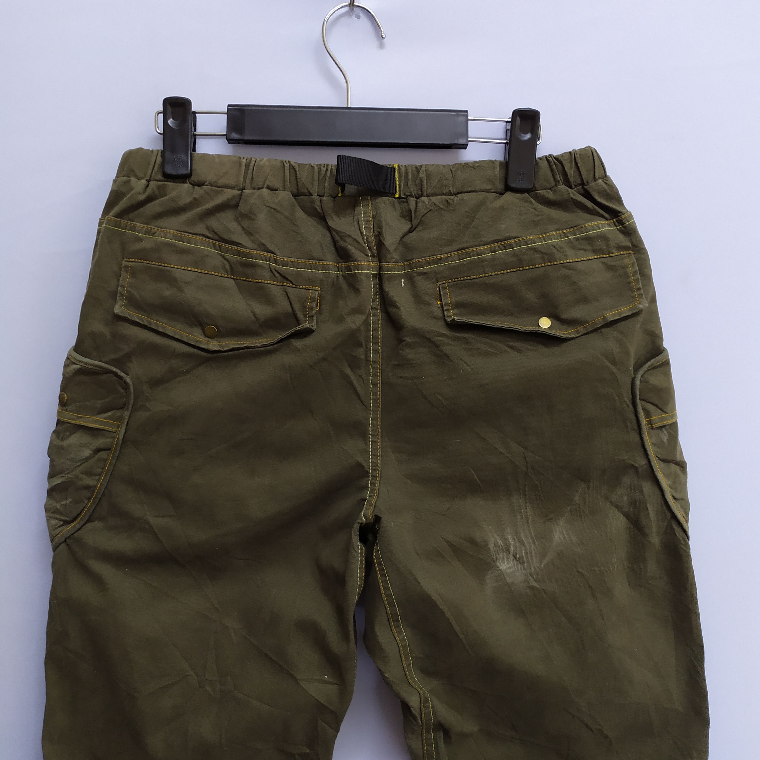 Japanese Brand Gym Monster Cargo Pants Multipocket Size US 28 / EU 44 - 8 Thumbnail