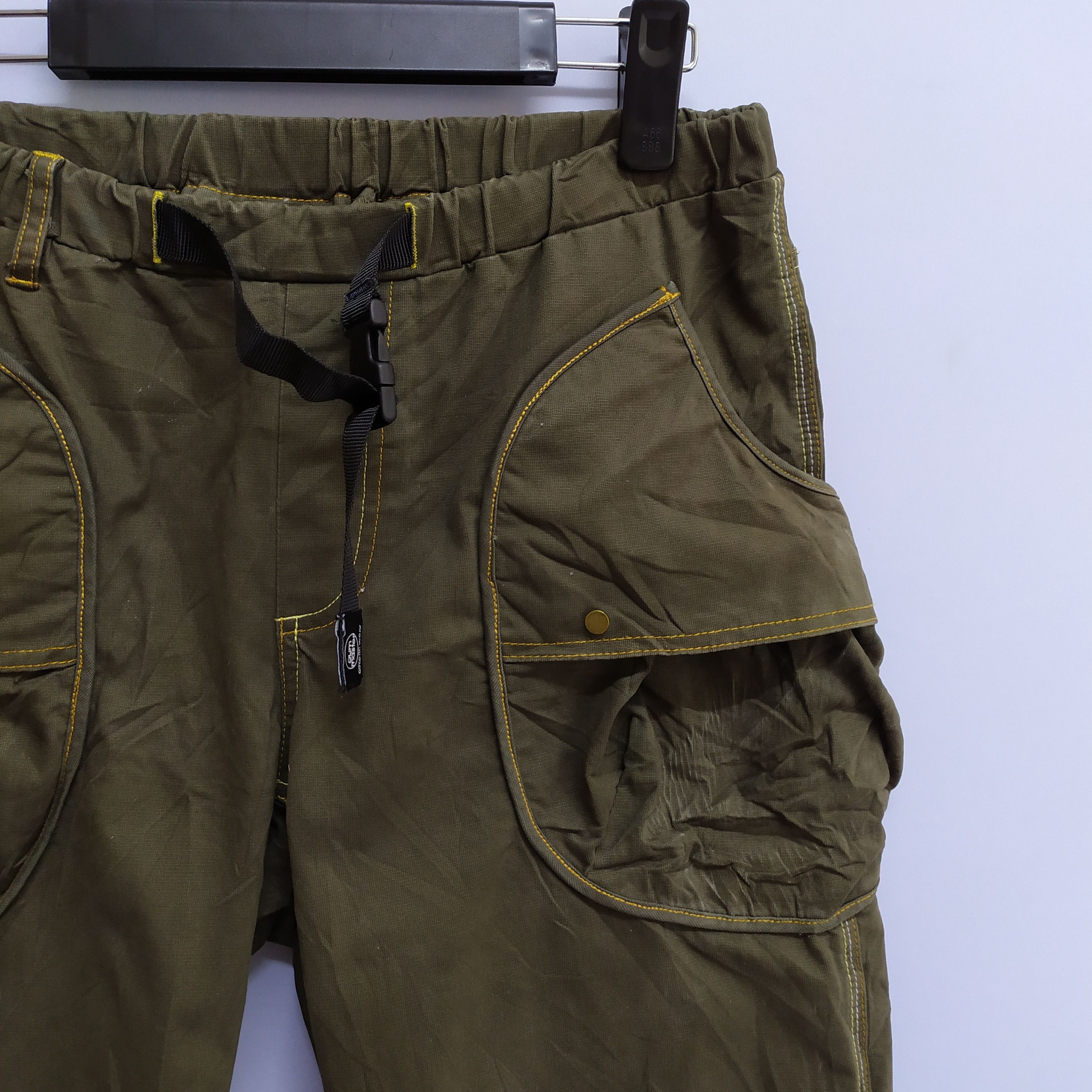 Japanese Brand Gym Monster Cargo Pants Multipocket Size US 28 / EU 44 - 4 Thumbnail
