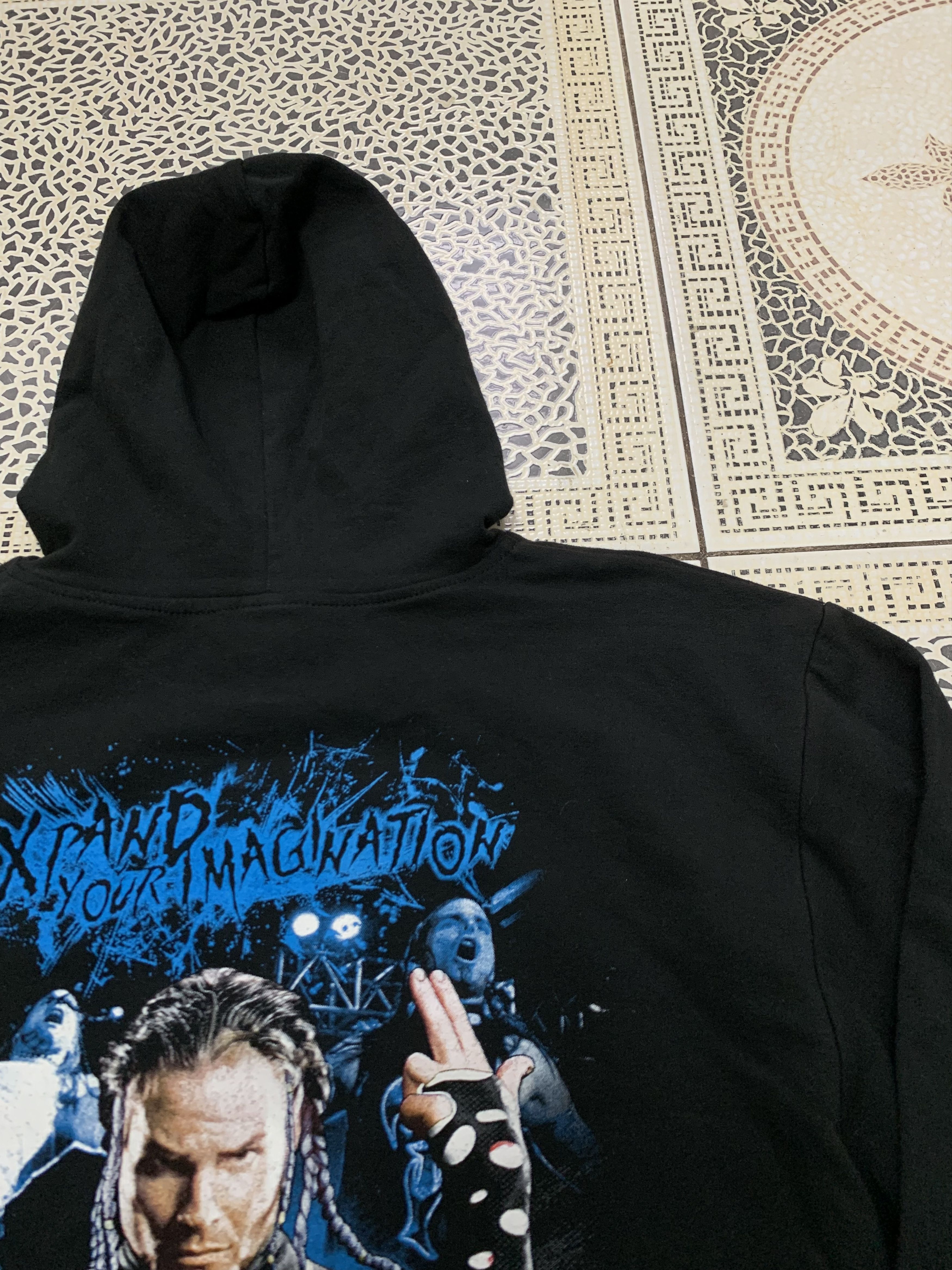 Vintage Jeff Hardy 2000 vintage hoodie VERY RARE Size US L / EU 52-54 / 3 - 12 Thumbnail