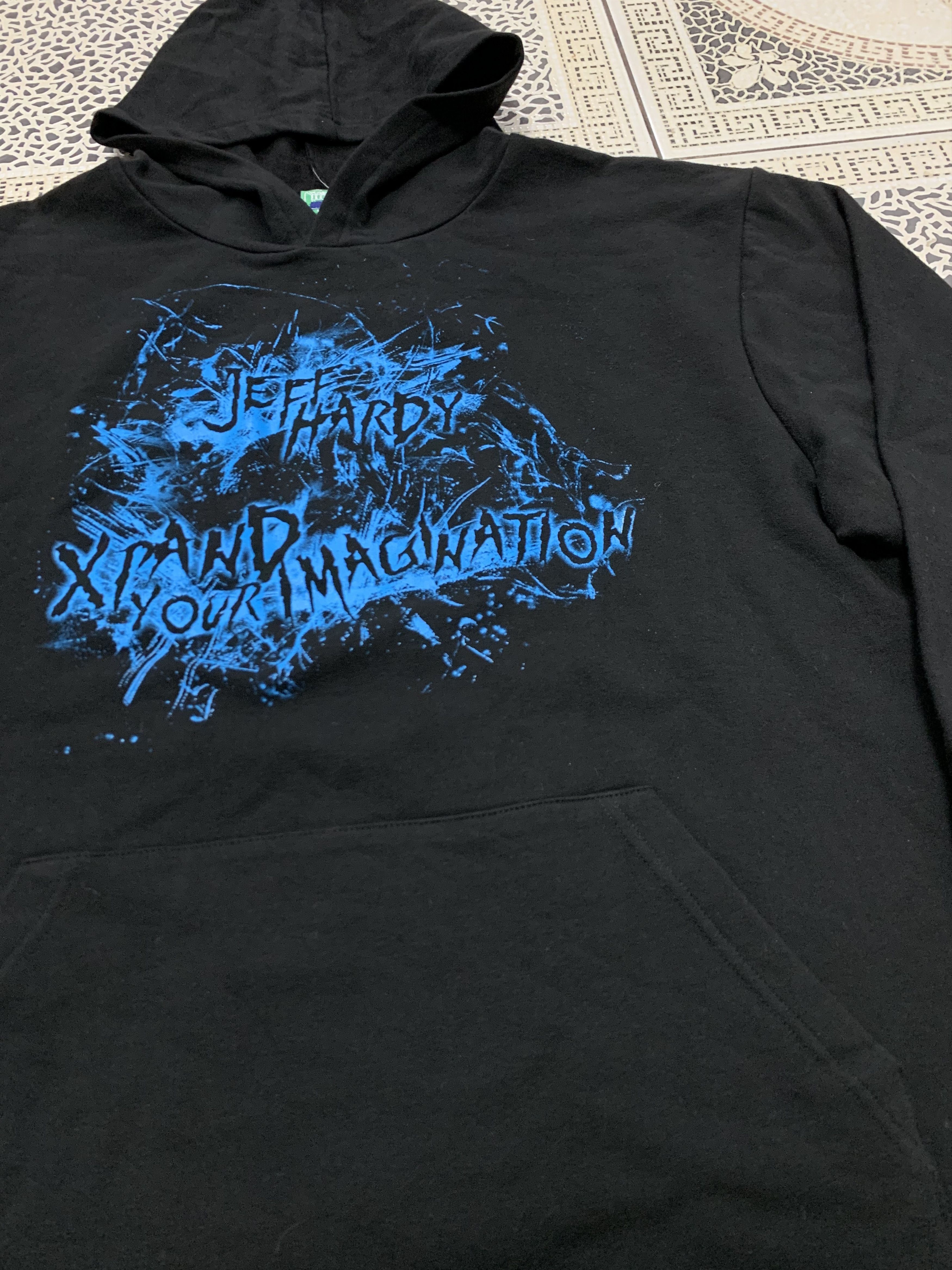 Vintage Jeff Hardy 2000 vintage hoodie VERY RARE Size US L / EU 52-54 / 3 - 10 Thumbnail
