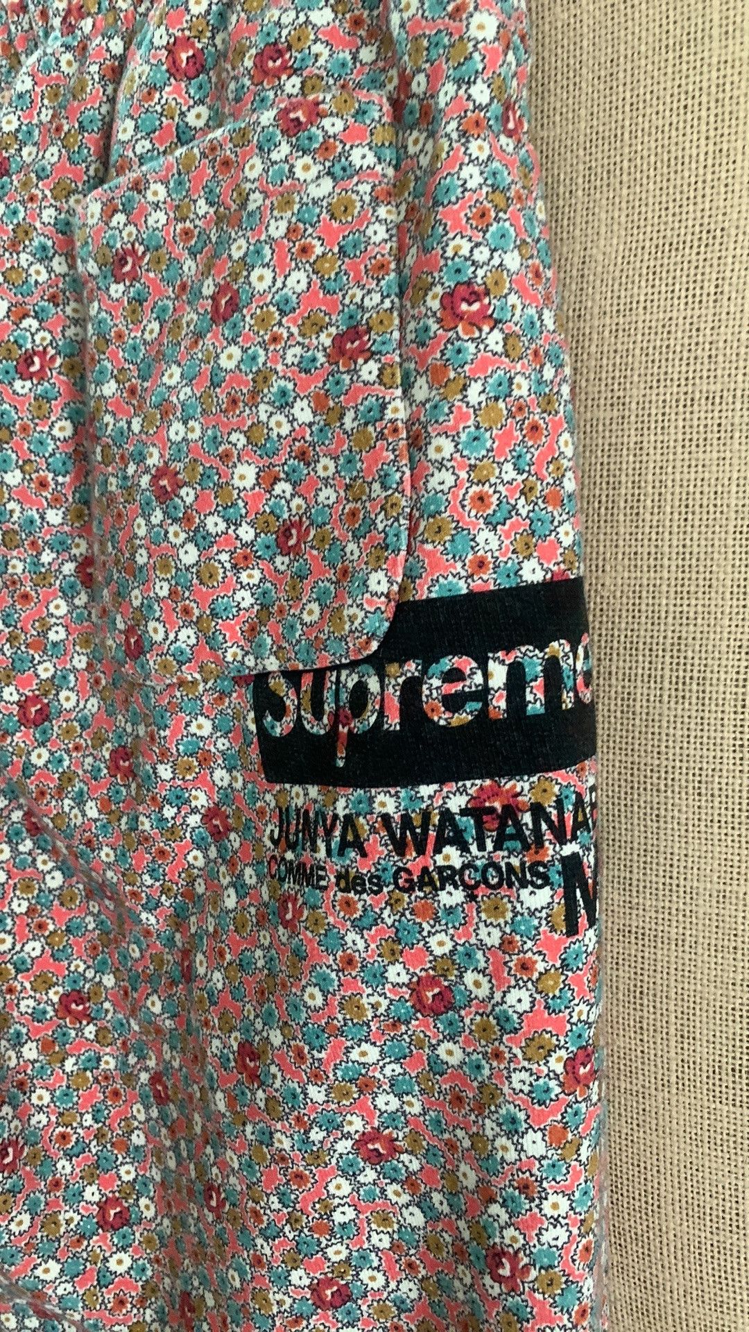 Junya Watanabe × Supreme NWOT SUPREME X JUNYA WATANABE floral joggers Size US 32 / EU 48 - 3 Thumbnail