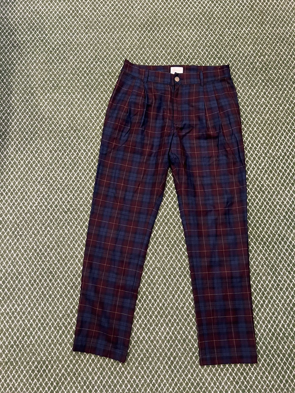 Aime Leon Dore Aime Leon Dore Wool Plaid Trouser - M Size US 32 / EU 48 - 3 Thumbnail