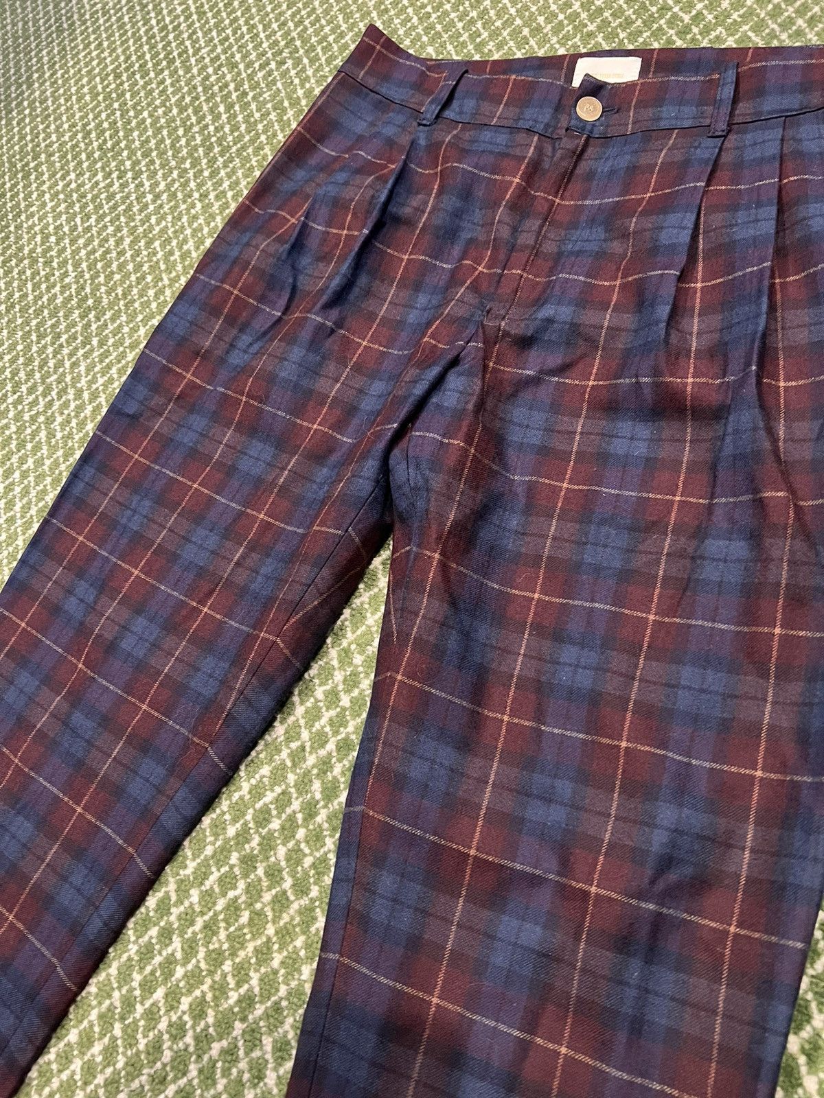 Aime Leon Dore Aime Leon Dore Wool Plaid Trouser - M Size US 32 / EU 48 - 5 Thumbnail