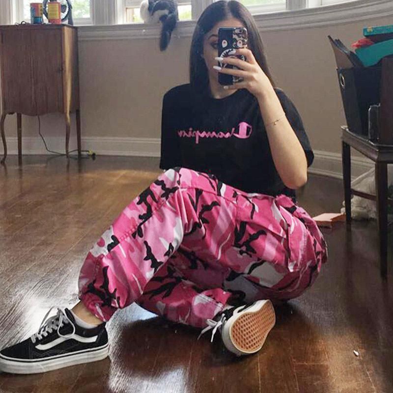 Other Unique Military Cargo Pink Camo Pants GOLF WANG style Size US 30 / EU 46 - 5 Thumbnail