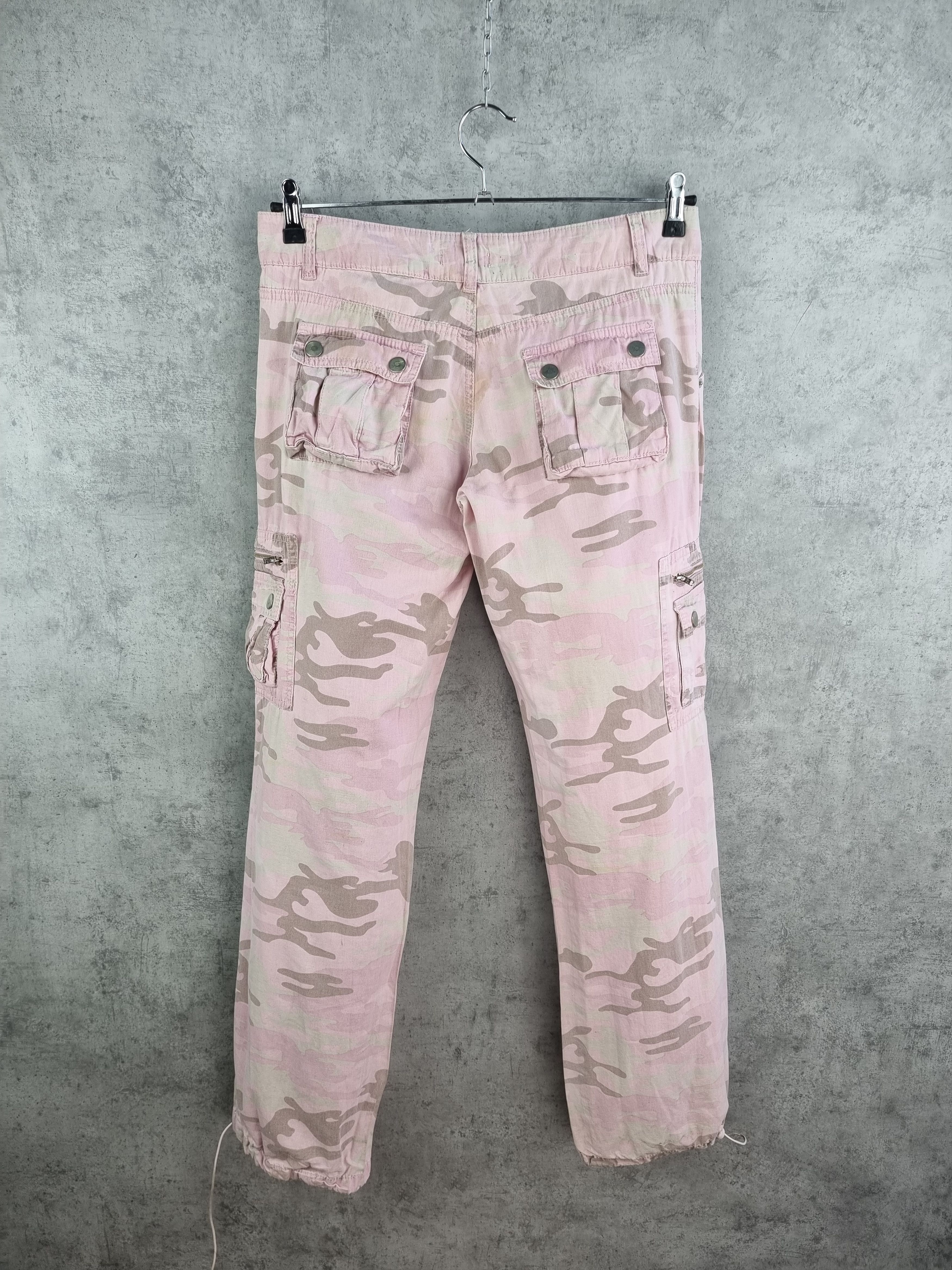 Other Unique Military Cargo Pink Camo Pants GOLF WANG style Size US 30 / EU 46 - 7 Thumbnail