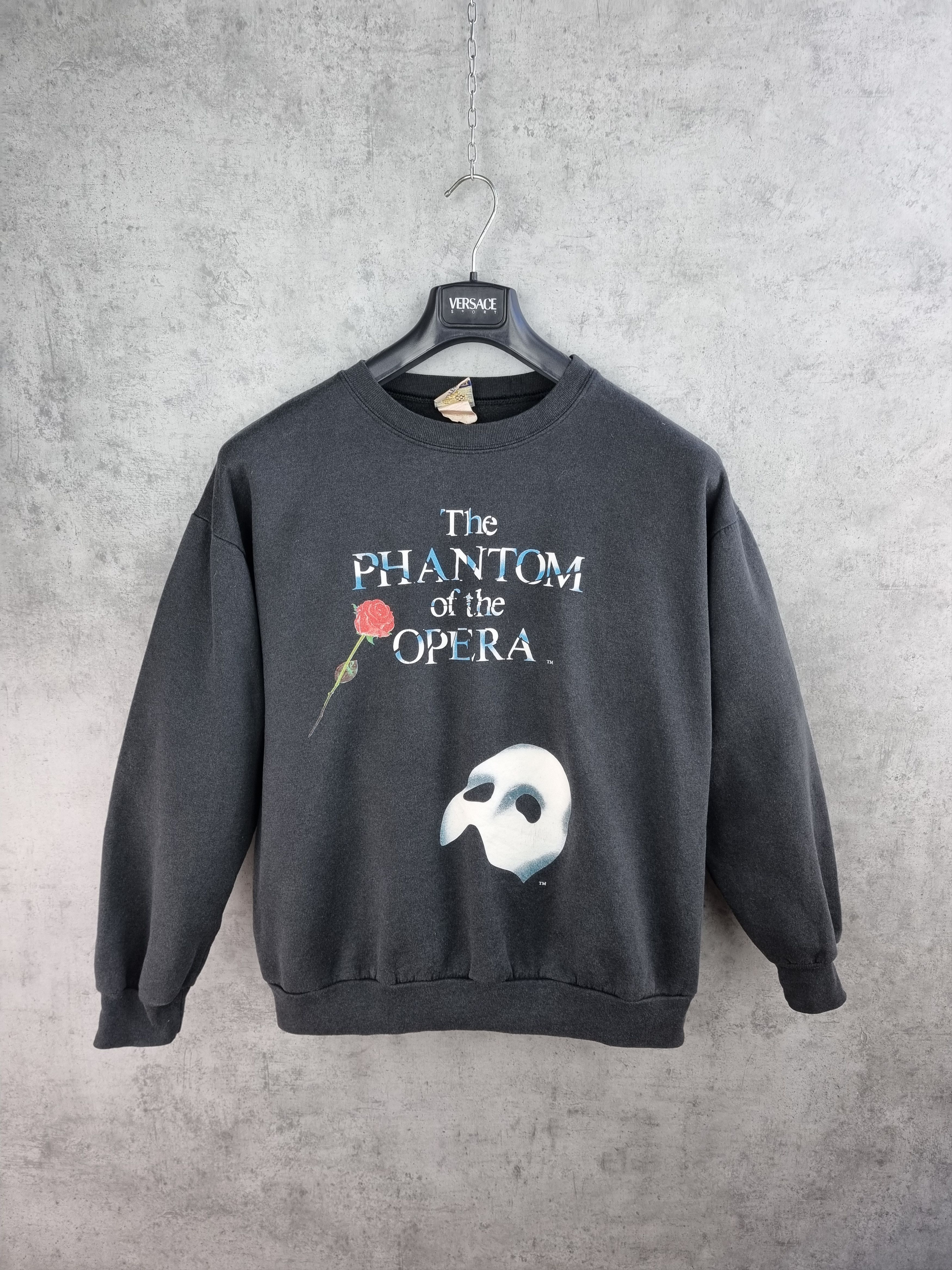 Vintage 80s The Phantom of the Opera Sweatshirt seen on Kanye Size US M / EU 48-50 / 2 - 2 Thumbnail