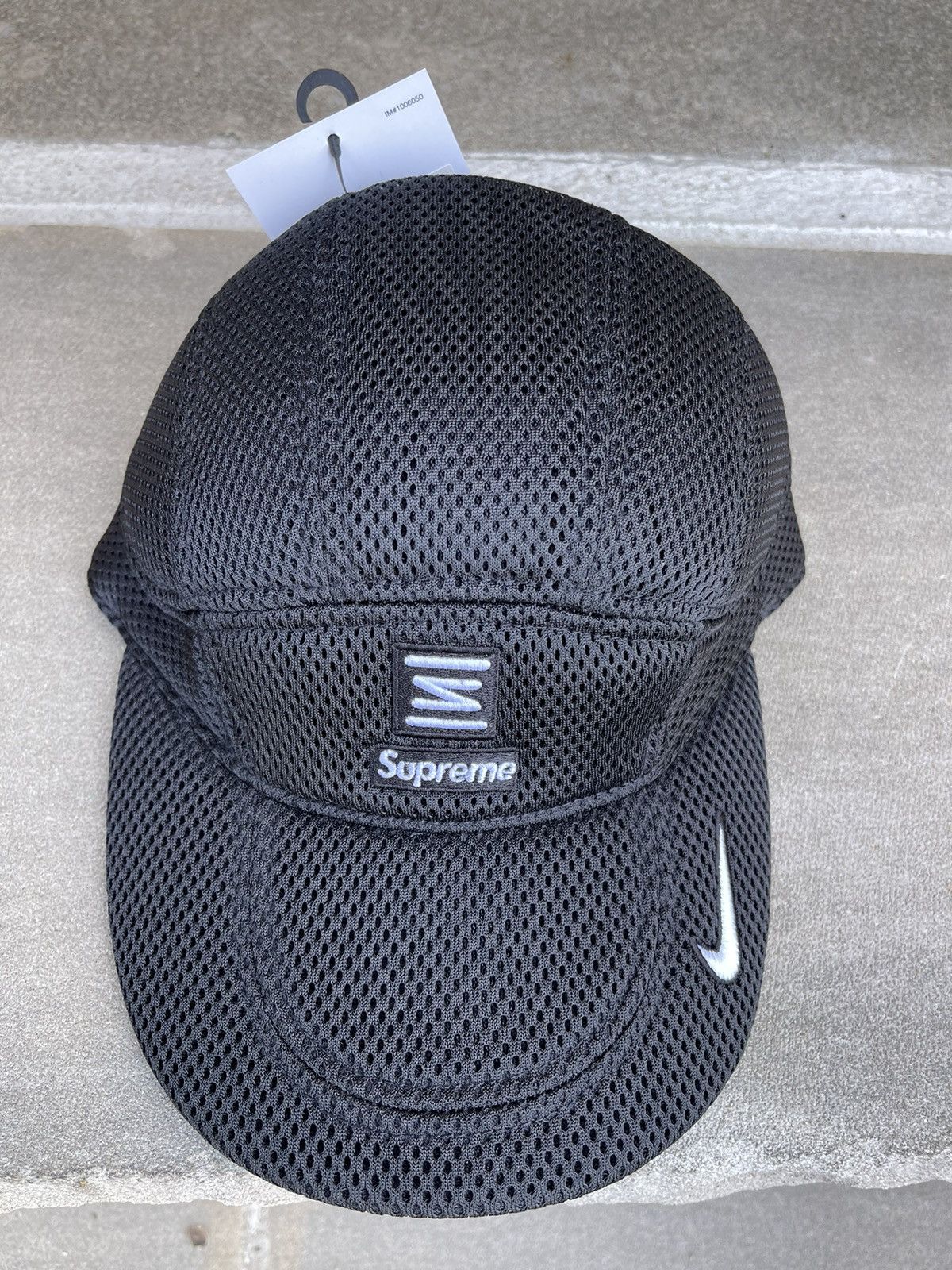 Nike × Supreme Supreme Nike Shox Running Hat Black One Size Brand New |  Grailed