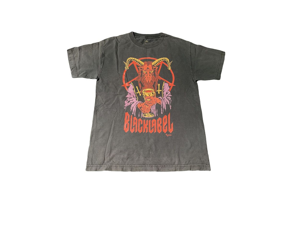 Black Label Heavy Metal Black Label Satanic Hardcore Art Tee Size US M / EU 48-50 / 2 - 1 Thumbnail