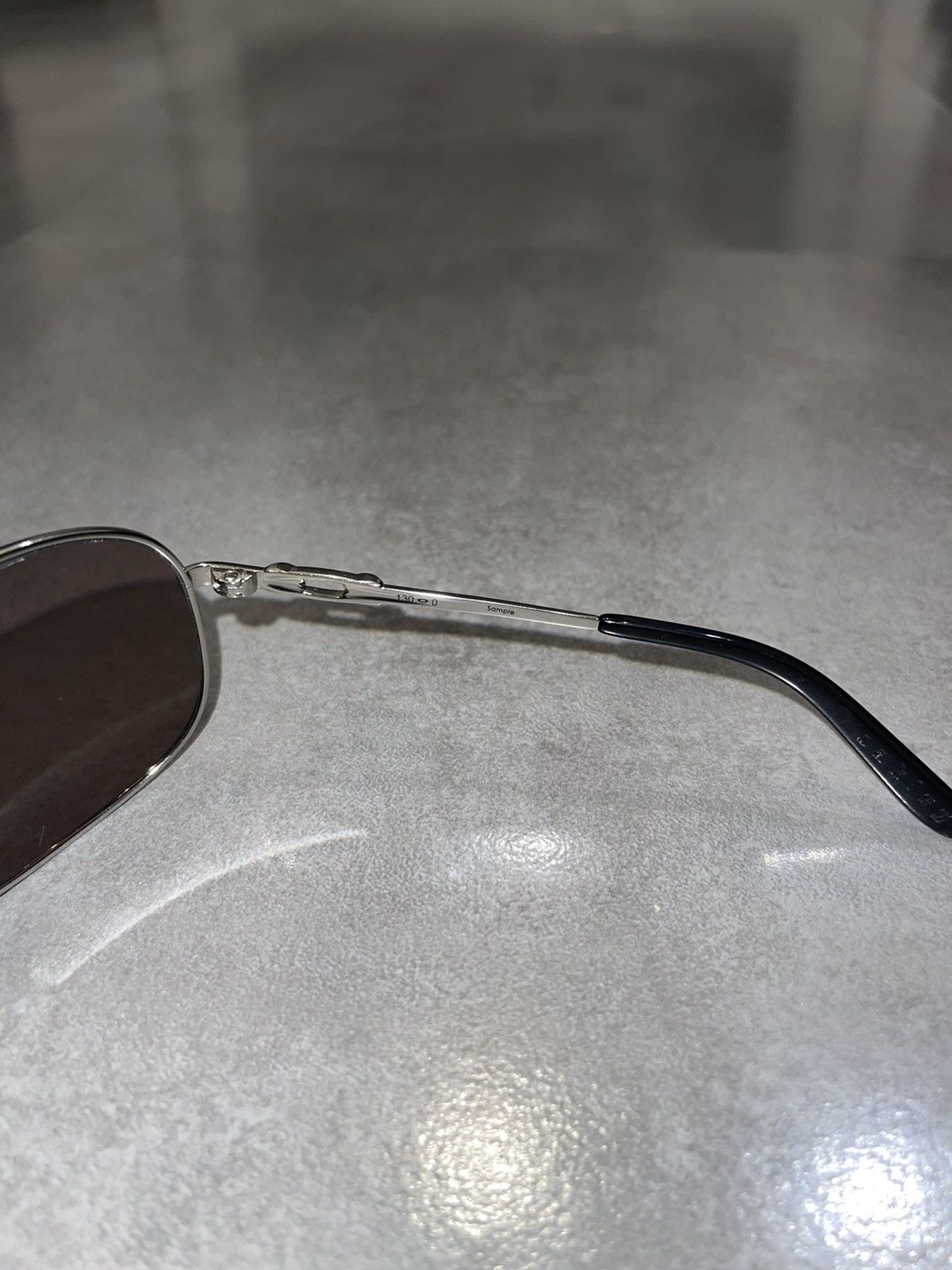 Oakley Oakley OO4078-07 "Coffected" Silver Black Shield Sunglasses Size ONE SIZE - 11 Thumbnail
