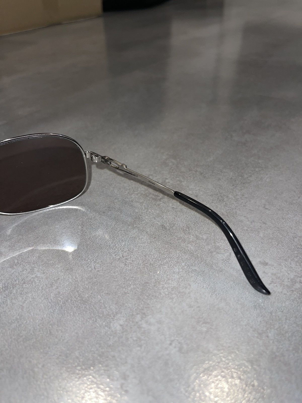 Oakley Oakley OO4078-07 "Coffected" Silver Black Shield Sunglasses Size ONE SIZE - 10 Thumbnail