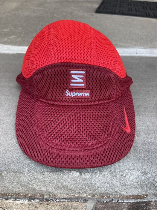 Supreme Supreme Nike Shox Running Hat Red One Size Brand New | Grailed