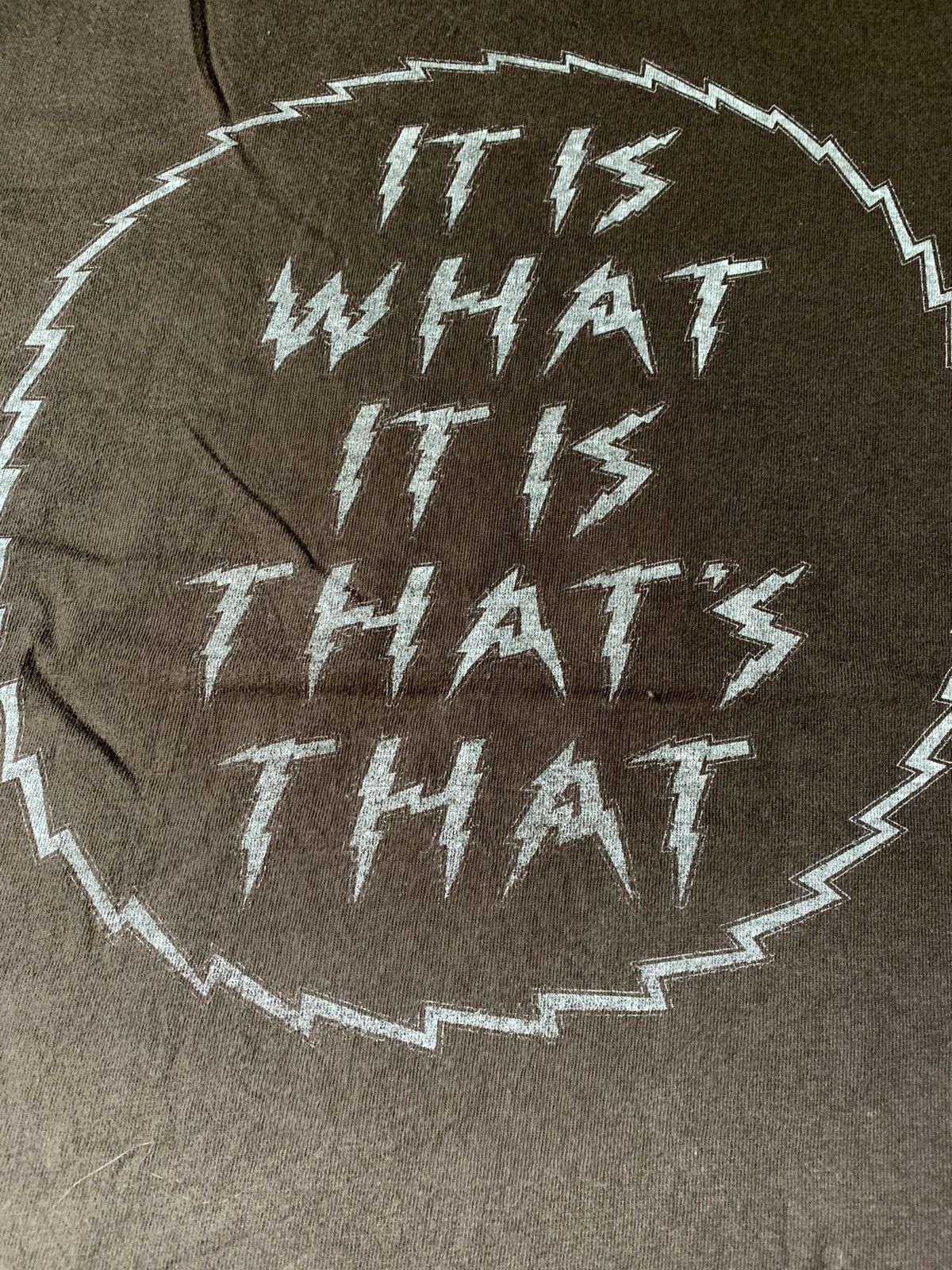 blurhms Rare Blurhms Rootstock Tee it is what it is that's that Size US M / EU 48-50 / 2 - 2 Thumbnail