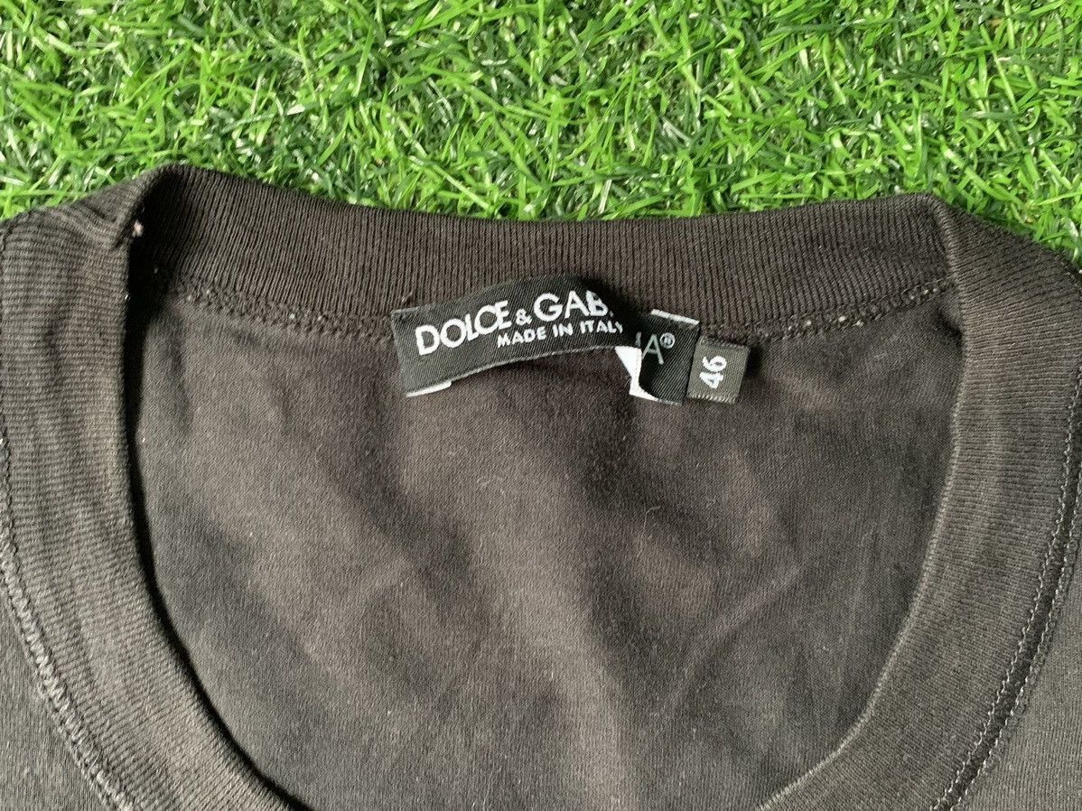 Dolce & Gabbana Dolce & Gabbana D&G Italy Metal Tag Logo Tee Size M / US 6-8 / IT 42-44 - 3 Thumbnail
