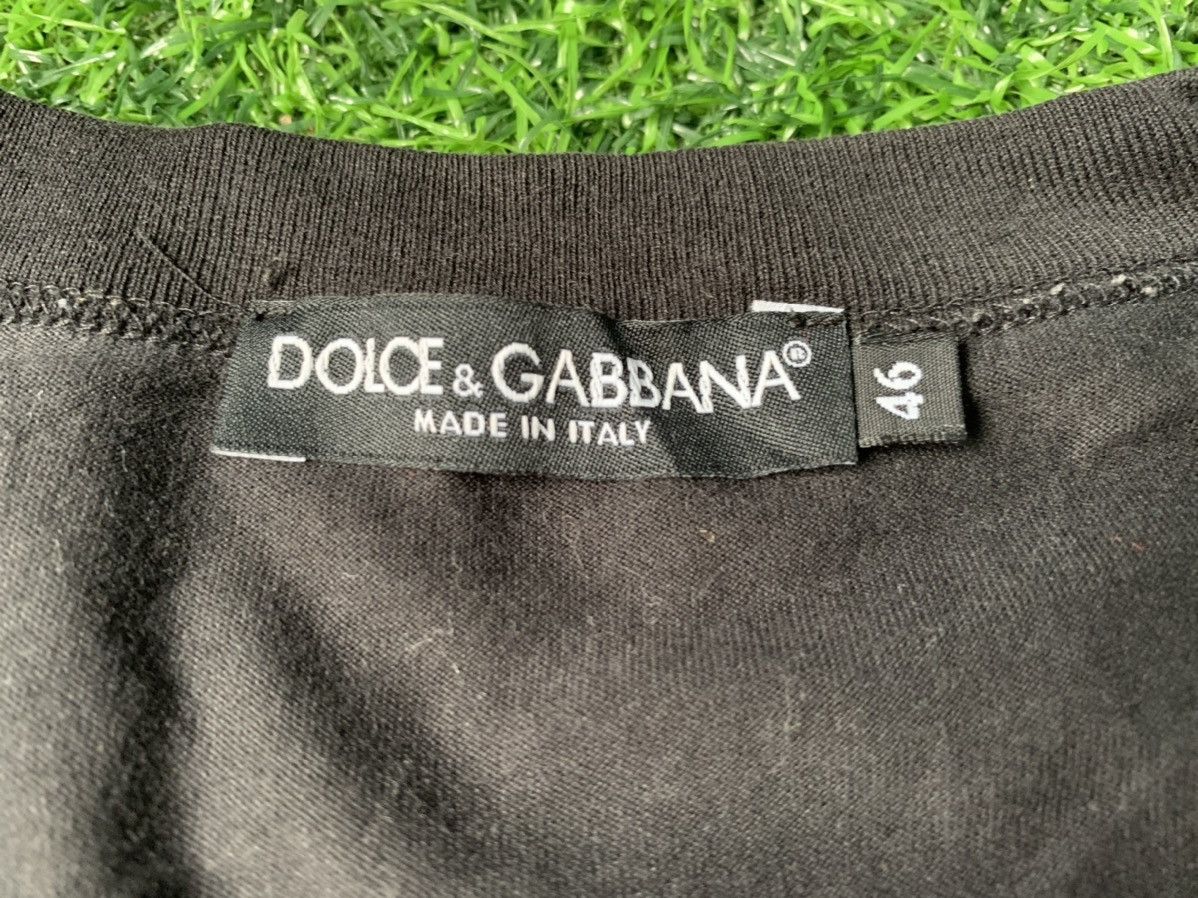 Dolce & Gabbana Dolce & Gabbana D&G Italy Metal Tag Logo Tee Size M / US 6-8 / IT 42-44 - 4 Thumbnail