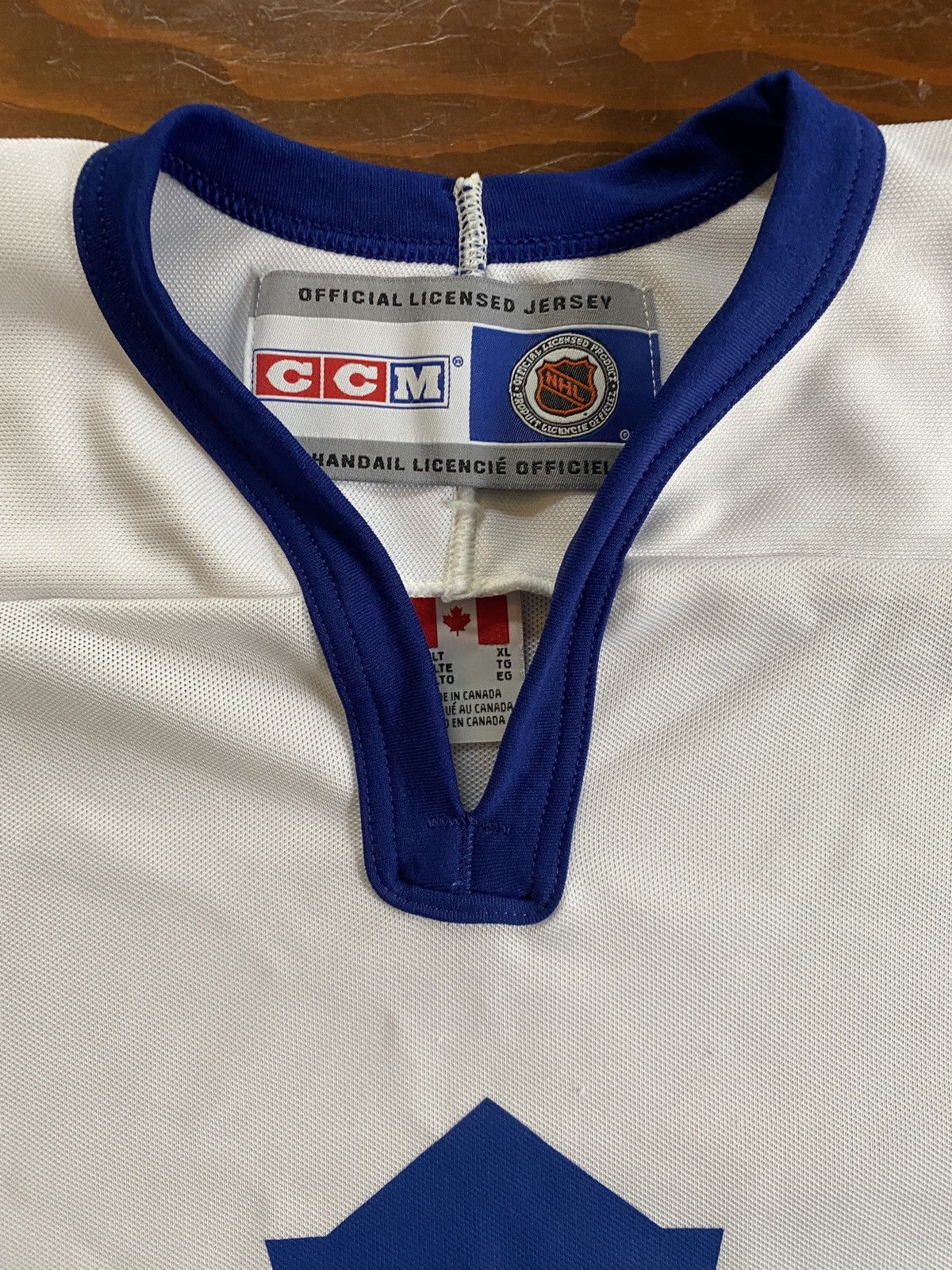 Ccm Vintage 90’s Toronto Maple Leafs CCM Hockey Jersey NHL Size US XL / EU 56 / 4 - 5 Thumbnail