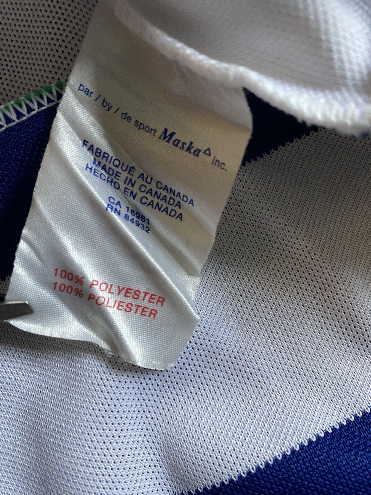 Ccm Vintage 90’s Toronto Maple Leafs CCM Hockey Jersey NHL Size US XL / EU 56 / 4 - 8 Thumbnail