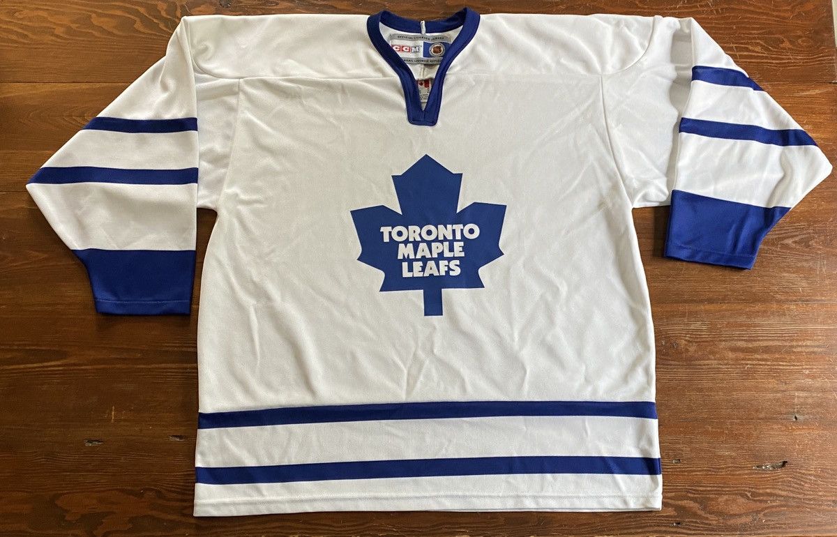 Ccm Vintage 90’s Toronto Maple Leafs CCM Hockey Jersey NHL Size US XL / EU 56 / 4 - 2 Thumbnail