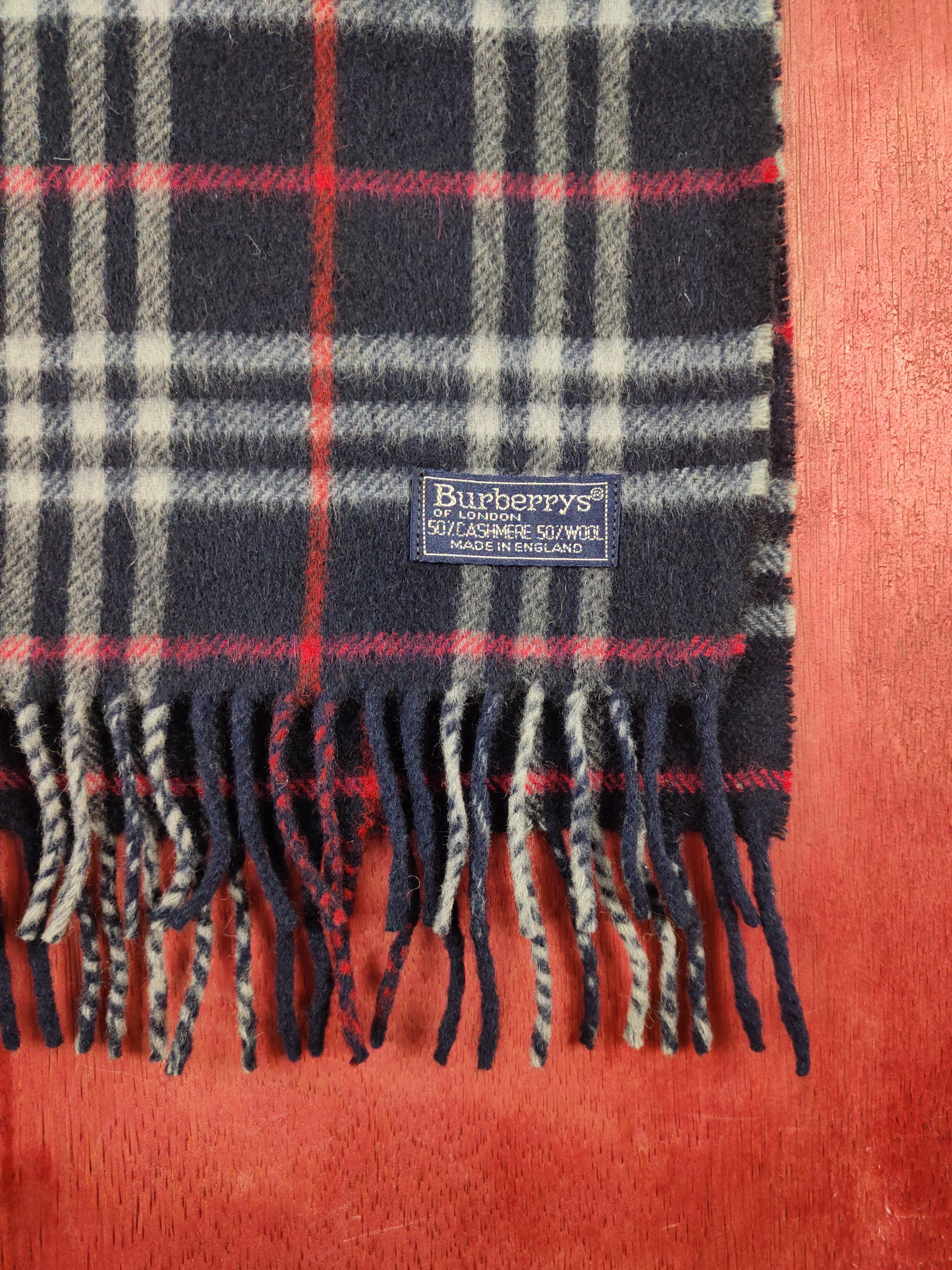 Burberry Burberry's Cashmere & Wool Muffler Scarves #m07 Size ONE SIZE - 4 Thumbnail