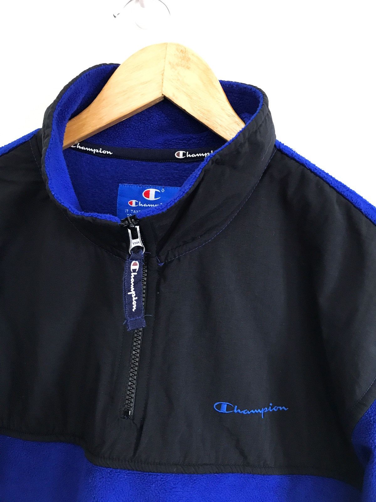 Champion Champion Half Neck Zipper Fleece Two Colour Jacket Size US L / EU 52-54 / 3 - 2 Thumbnail