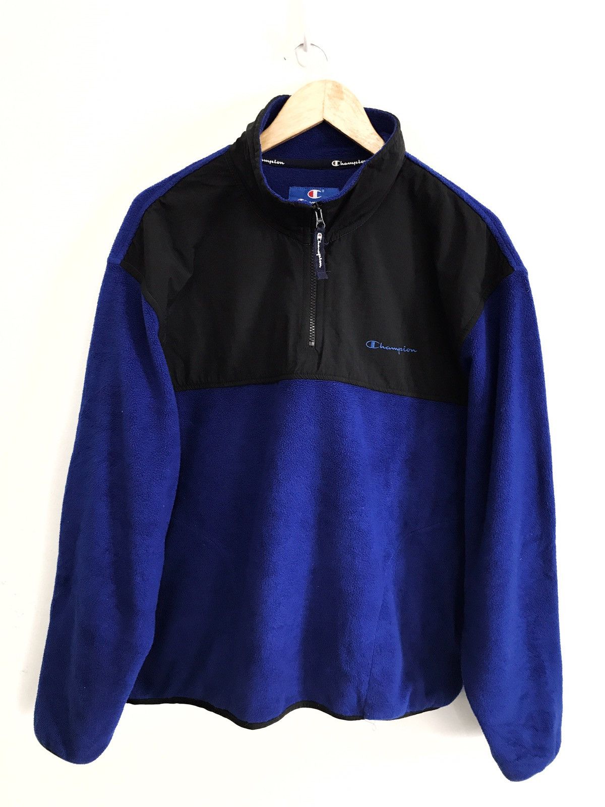 Champion Champion Half Neck Zipper Fleece Two Colour Jacket Size US L / EU 52-54 / 3 - 1 Thumbnail