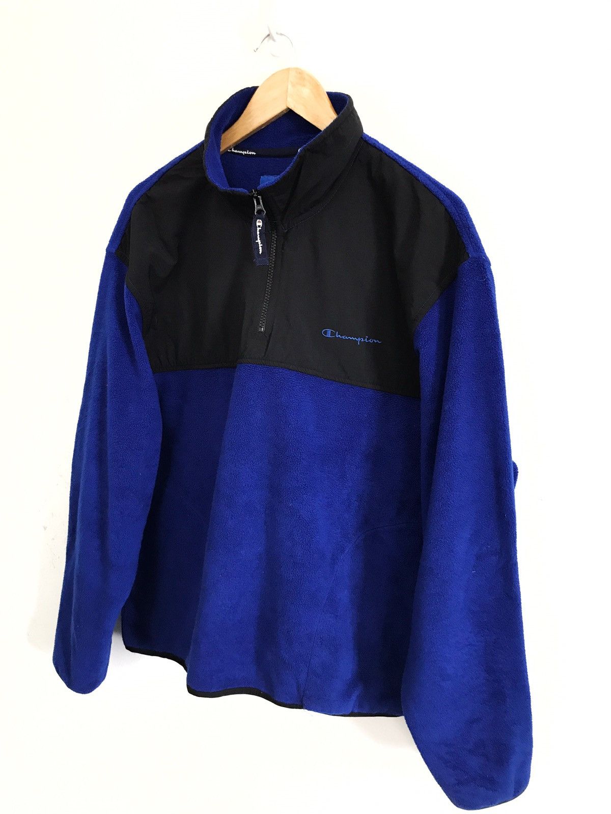Champion Champion Half Neck Zipper Fleece Two Colour Jacket Size US L / EU 52-54 / 3 - 4 Thumbnail