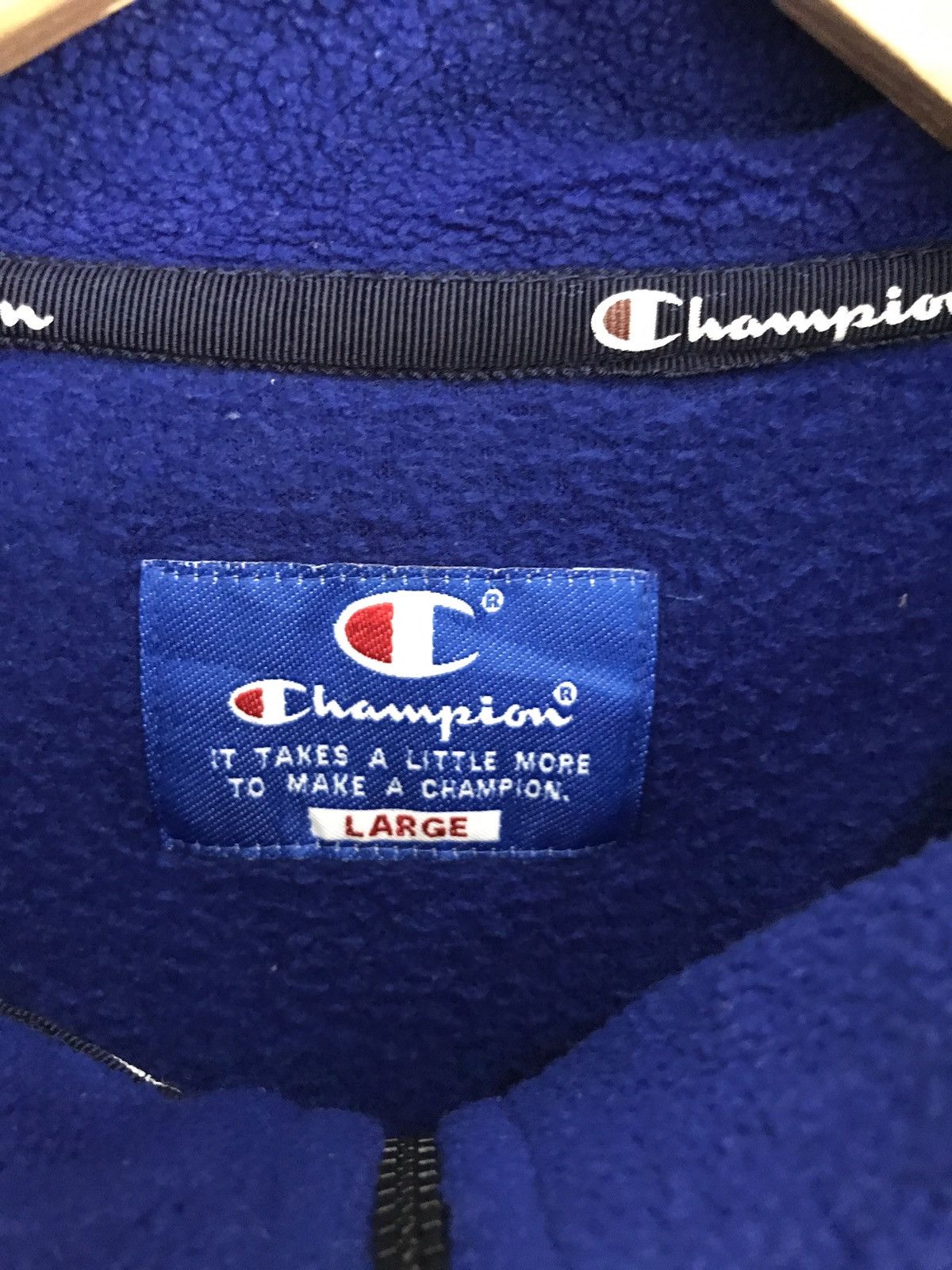 Champion Champion Half Neck Zipper Fleece Two Colour Jacket Size US L / EU 52-54 / 3 - 5 Thumbnail