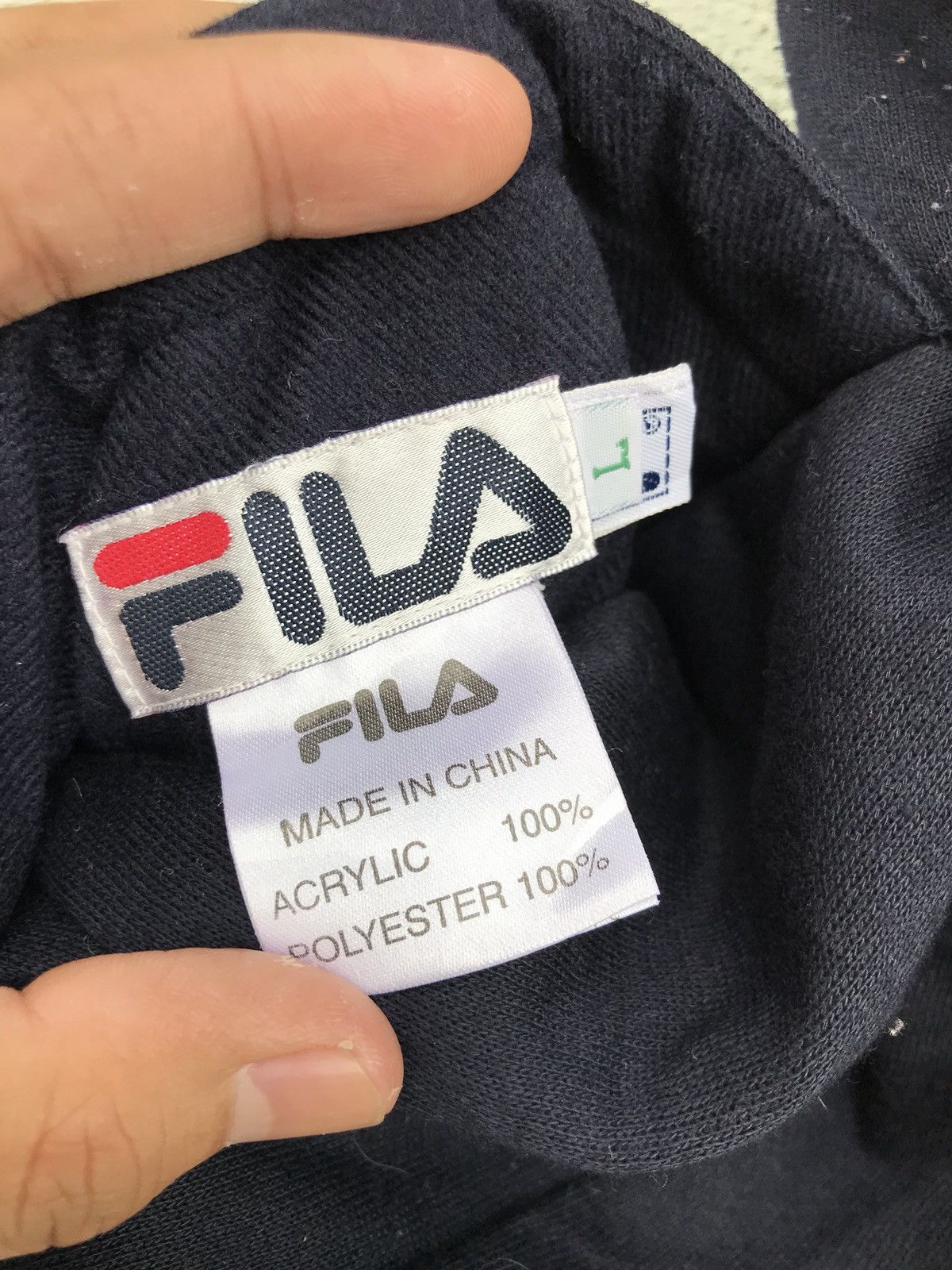 Fila Fila Sleeveless Zipper Jacket Big Log Fullprinted Size US L / EU 52-54 / 3 - 10 Thumbnail