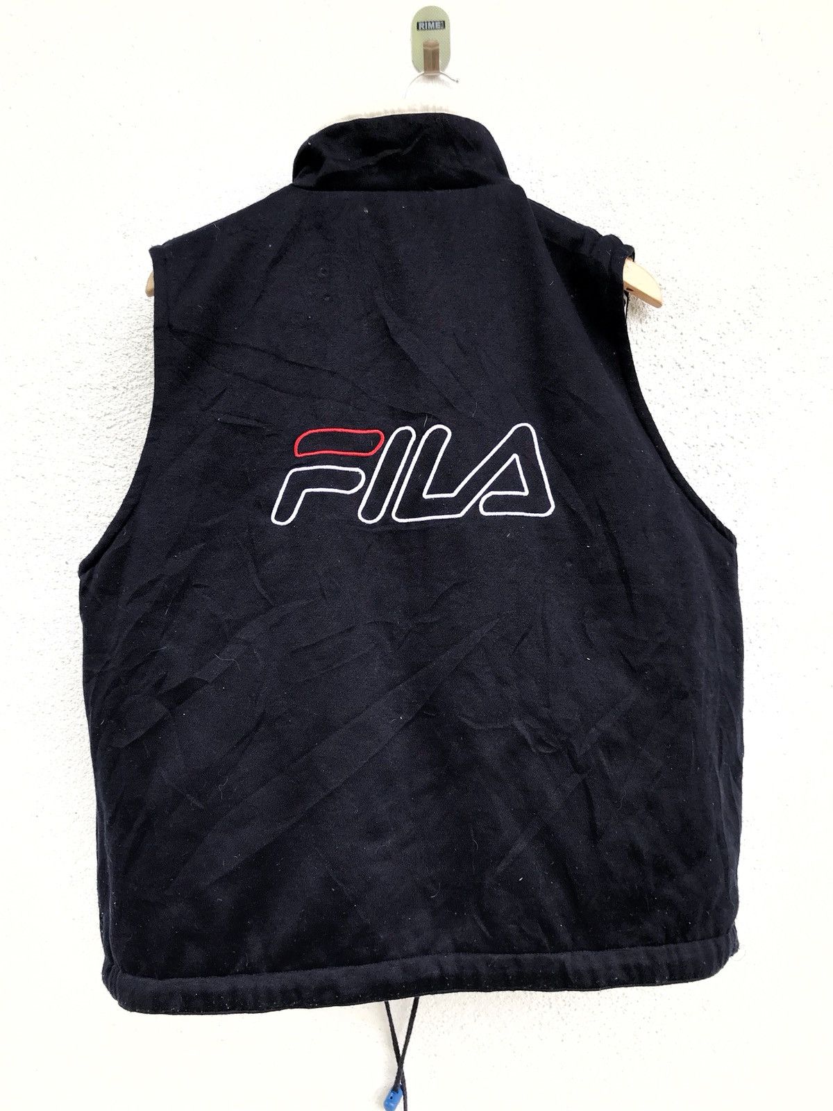 Fila Fila Sleeveless Zipper Jacket Big Log Fullprinted Size US L / EU 52-54 / 3 - 5 Thumbnail