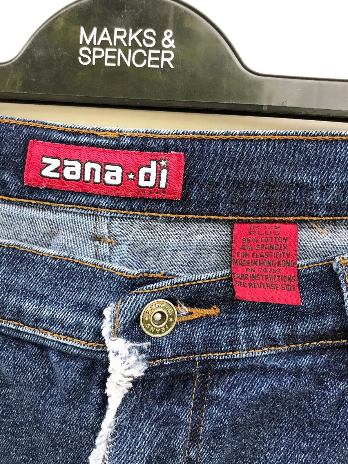 Japanese Brand Japanese Brand Zana Di Patchwork Jeans Kapital Style Size US 27 - 7 Thumbnail