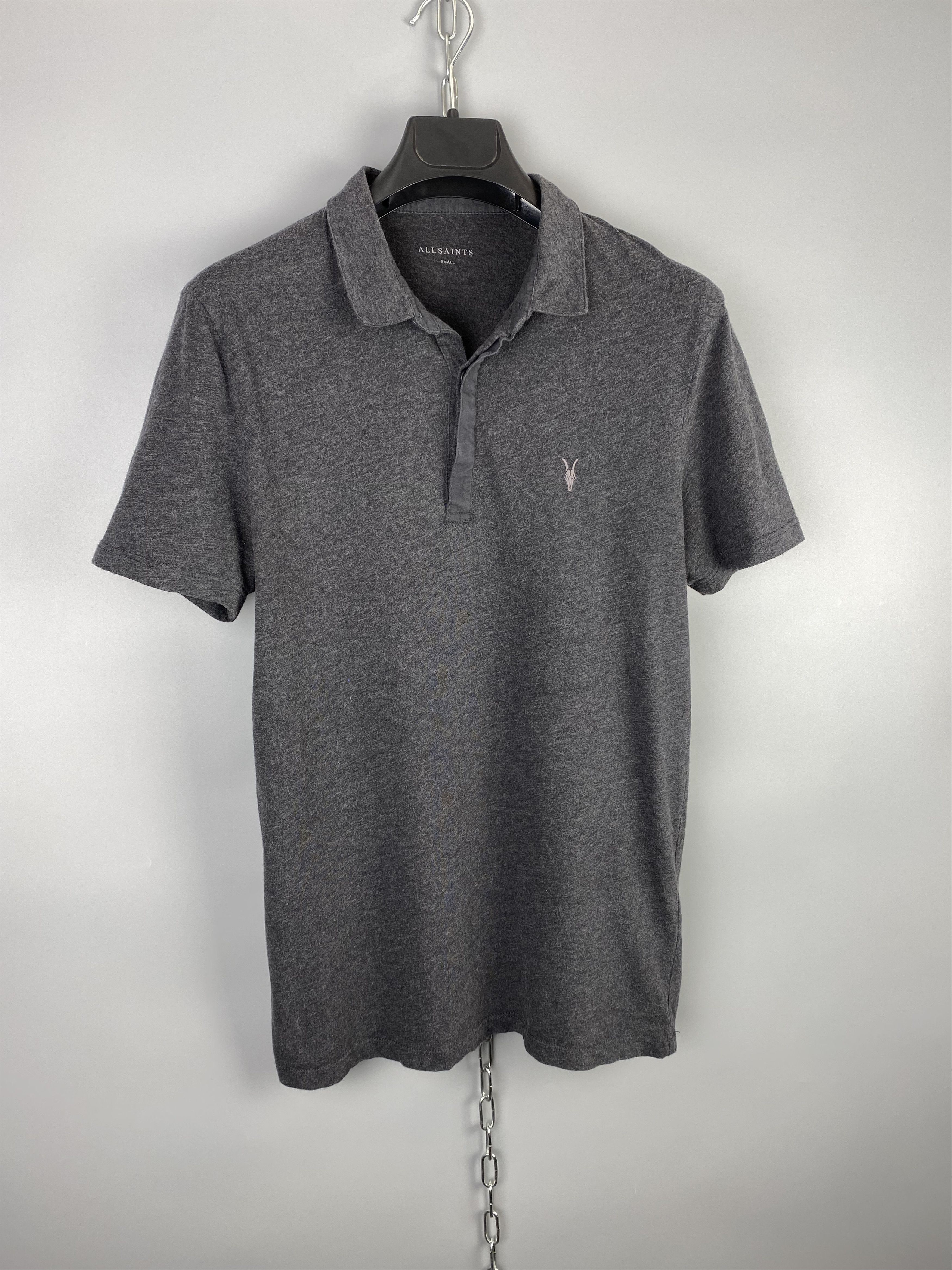 All Saints Men Short Sleeve Polo