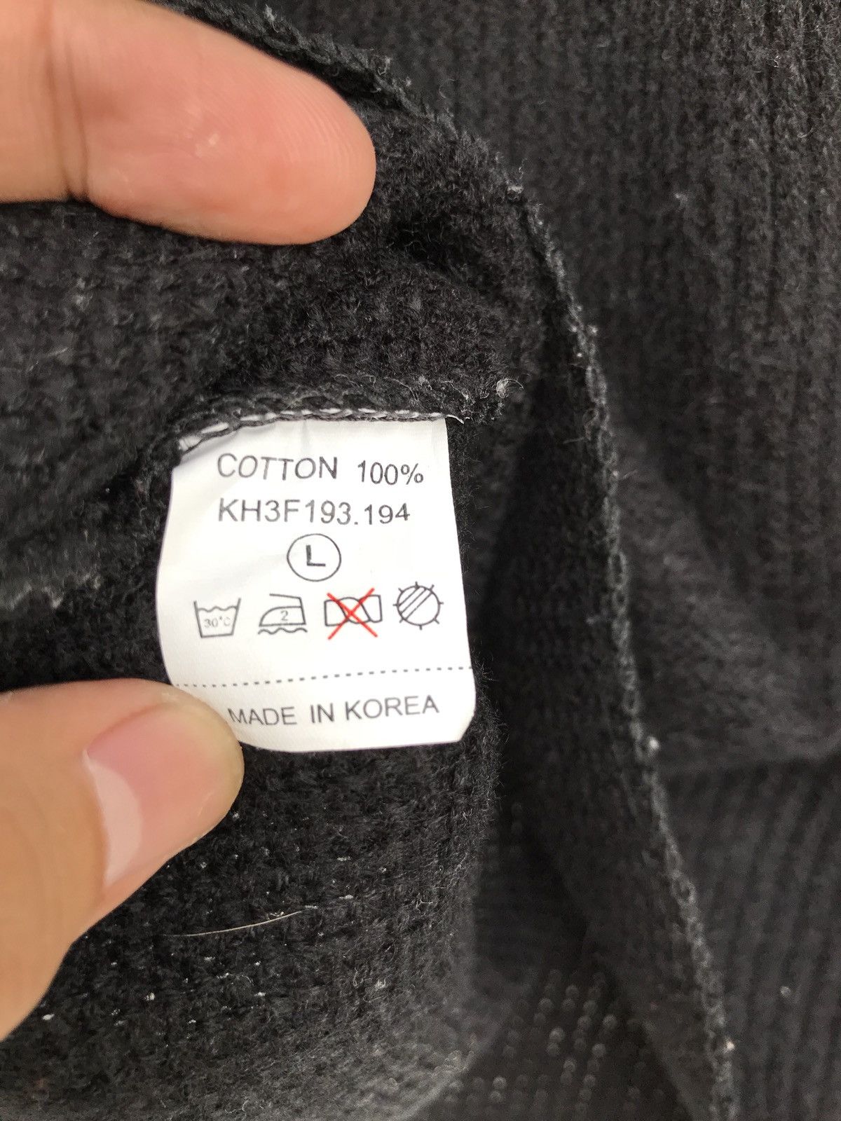 HYDROGEN Hydrogen Hand Knit Crewneck Sweatshirt Size US L / EU 52-54 / 3 - 9 Thumbnail