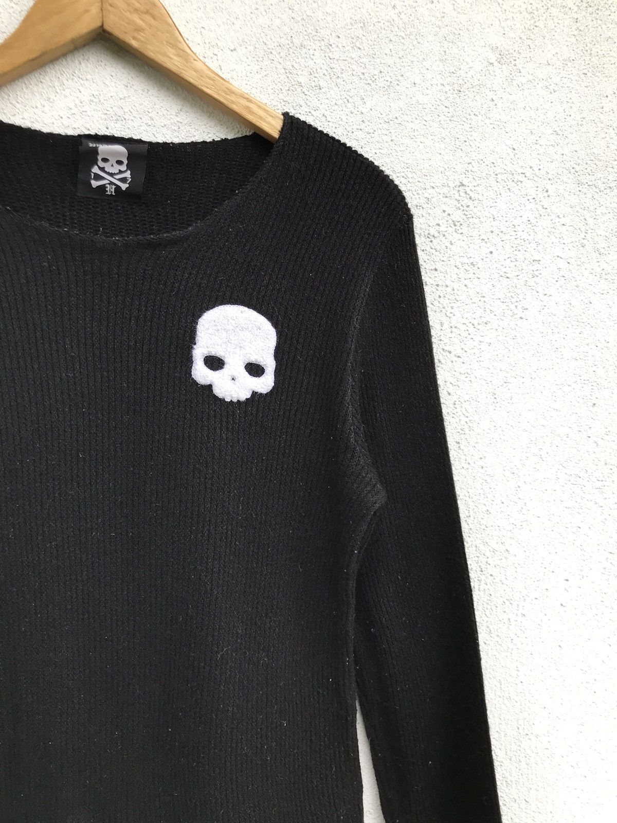 HYDROGEN Hydrogen Hand Knit Crewneck Sweatshirt Size US L / EU 52-54 / 3 - 4 Thumbnail