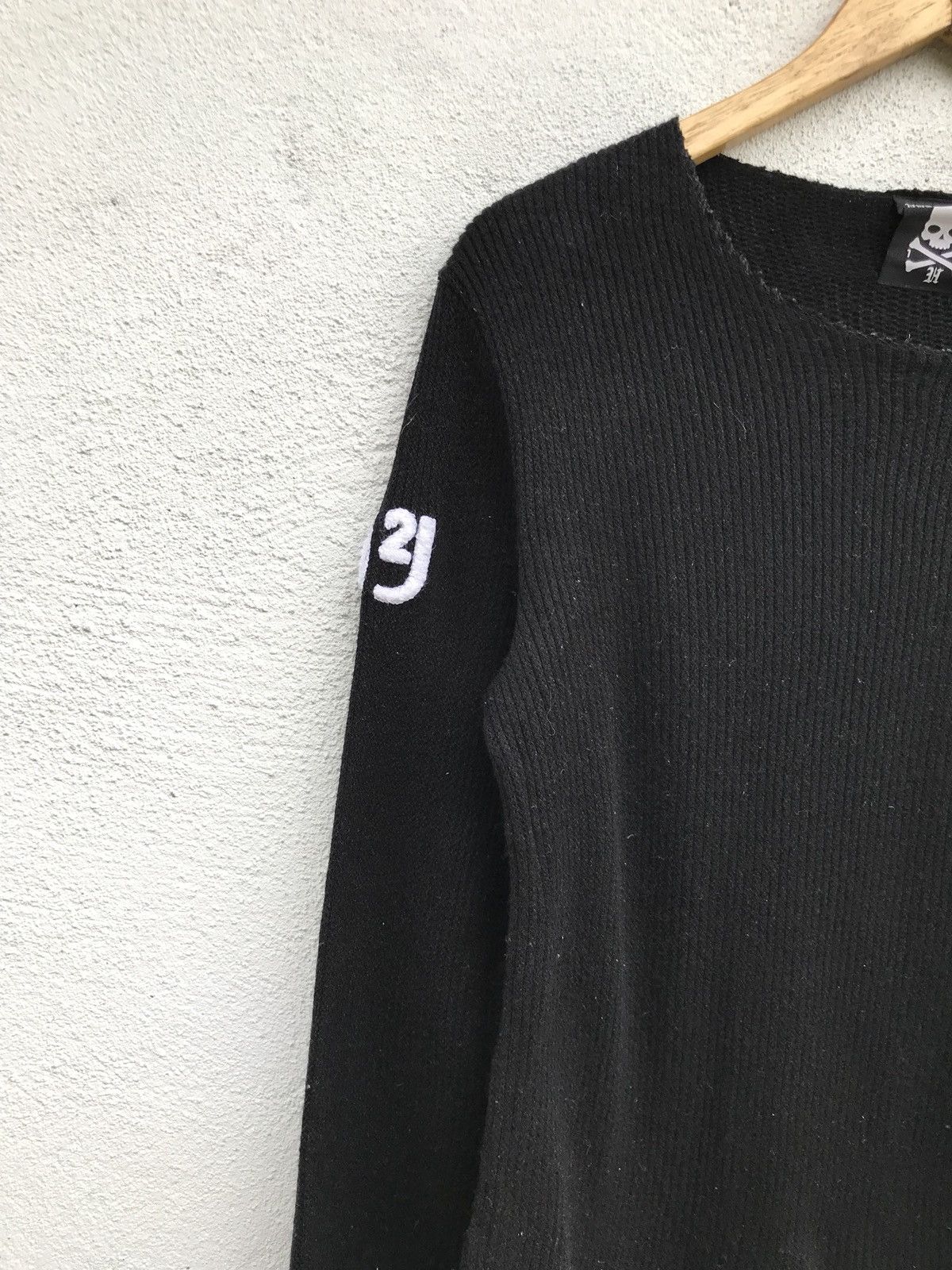 HYDROGEN Hydrogen Hand Knit Crewneck Sweatshirt Size US L / EU 52-54 / 3 - 3 Thumbnail