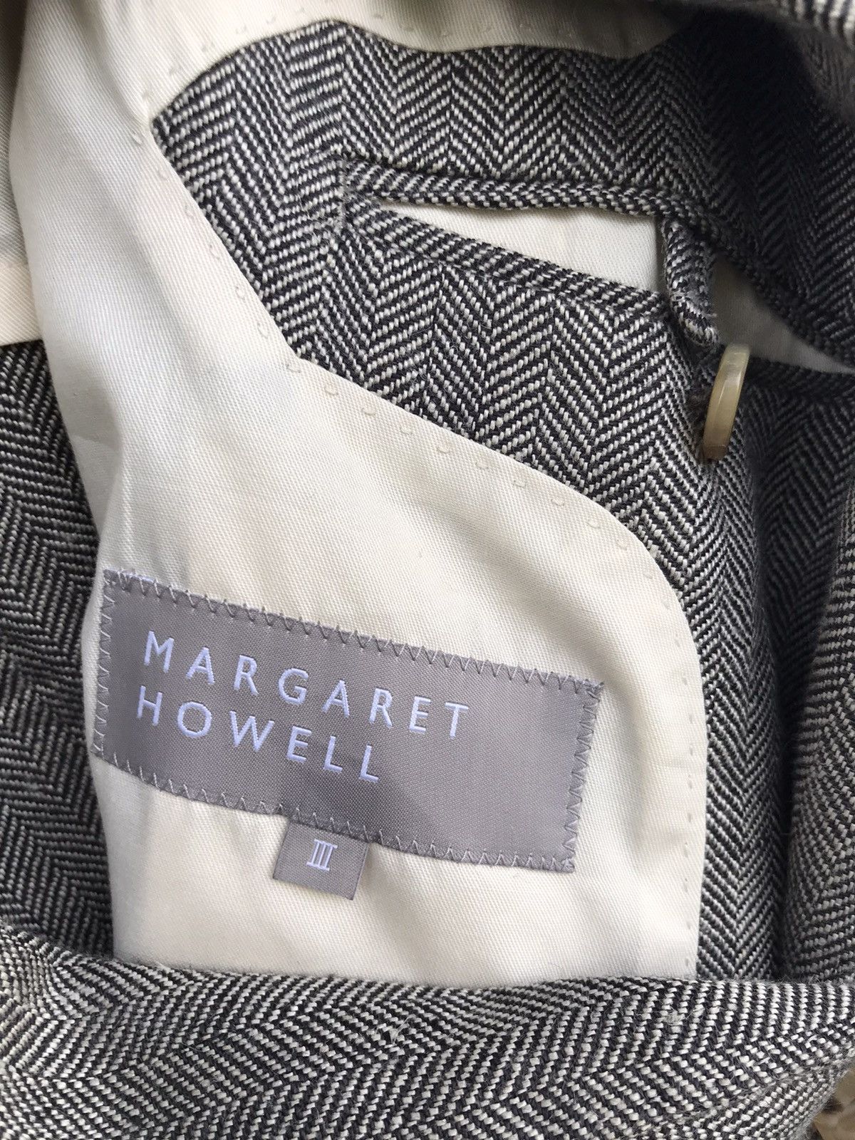 Margaret Howell Margaret Howell Herringbone Cotton Twill Coat Jacket Size US S / EU 44-46 / 1 - 8 Thumbnail