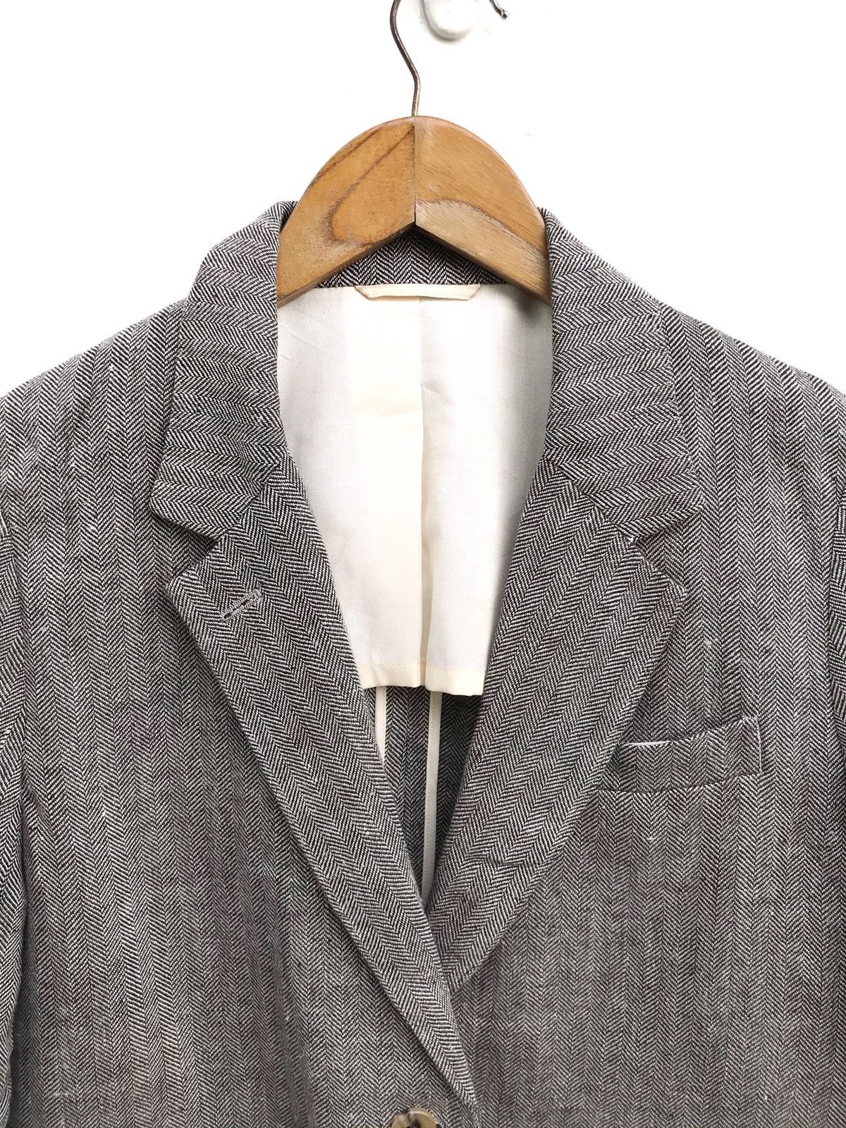 Margaret Howell Margaret Howell Herringbone Cotton Twill Coat Jacket Size US S / EU 44-46 / 1 - 4 Thumbnail