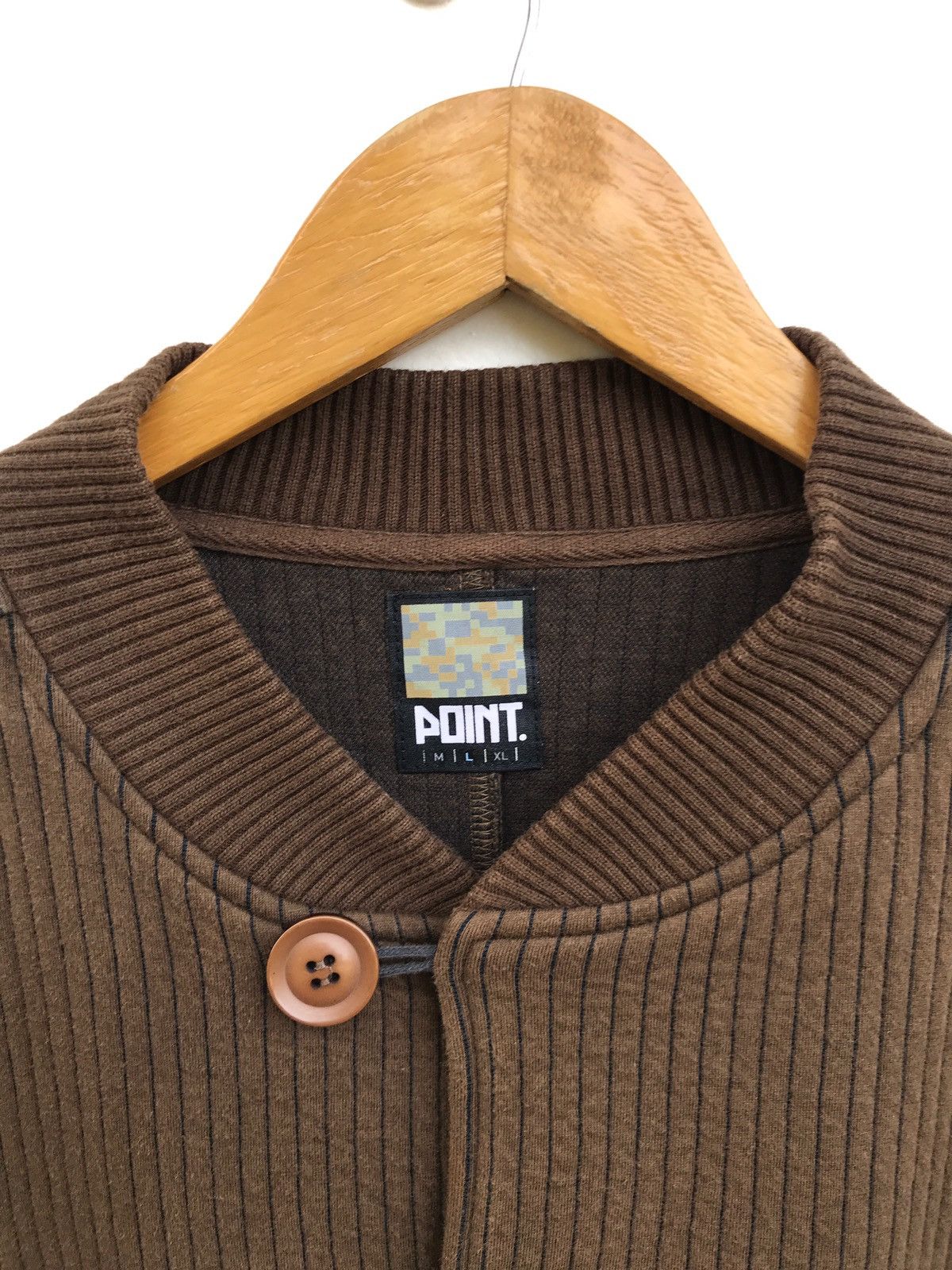 Japanese Brand Japanese Brand Point Button Sweatshirt Kapital Style Size US L / EU 52-54 / 3 - 3 Thumbnail