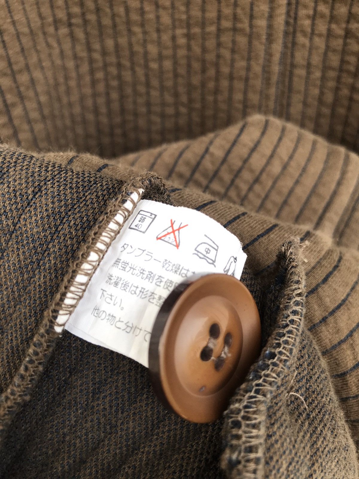 Japanese Brand Japanese Brand Point Button Sweatshirt Kapital Style Size US L / EU 52-54 / 3 - 8 Thumbnail