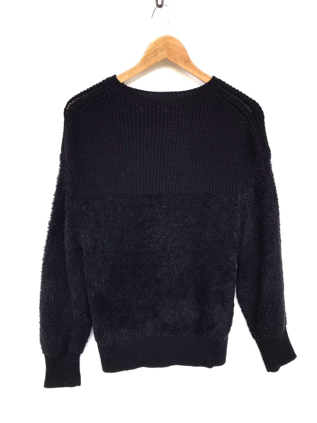 Mackintosh Vintage Mackintosh Philosophy Black Hand Knit Sweatshirt Size US S / EU 44-46 / 1 - 3 Thumbnail