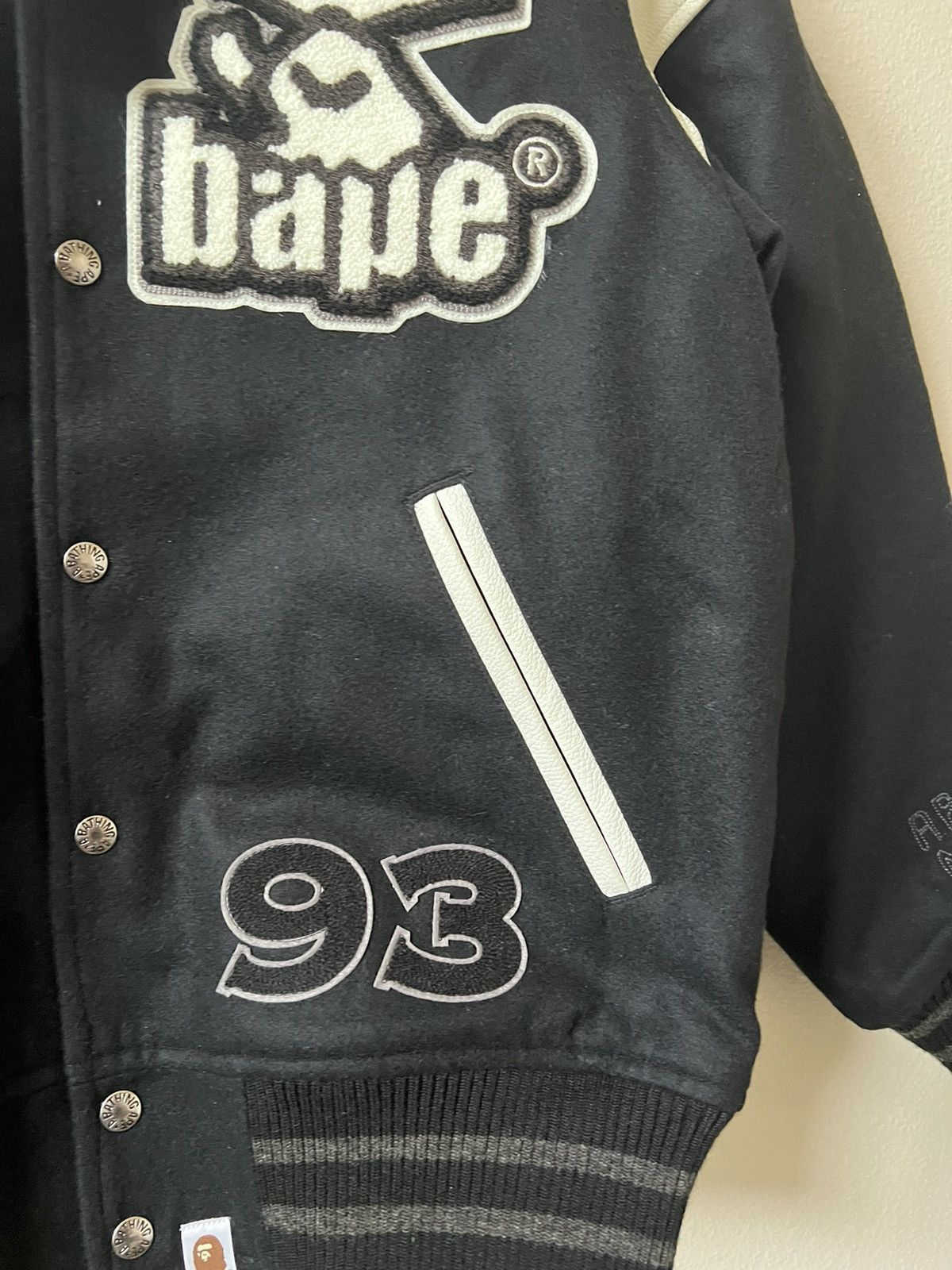 Bape Bape Switch Shoulder Varsity Jacket Size US S / EU 44-46 / 1 - 6 Thumbnail