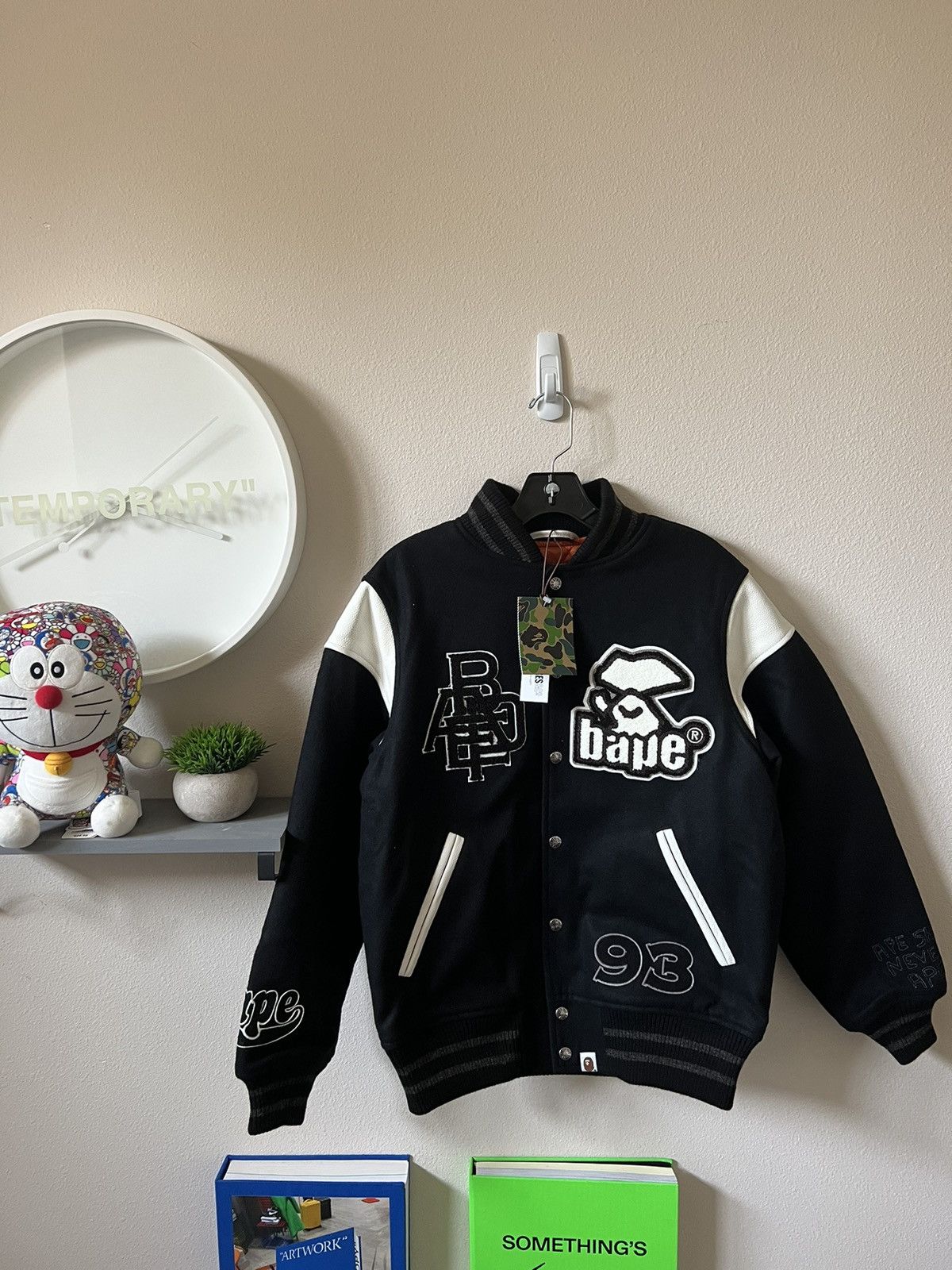 Bape Bape Switch Shoulder Varsity Jacket Size US S / EU 44-46 / 1 - 1 Thumbnail