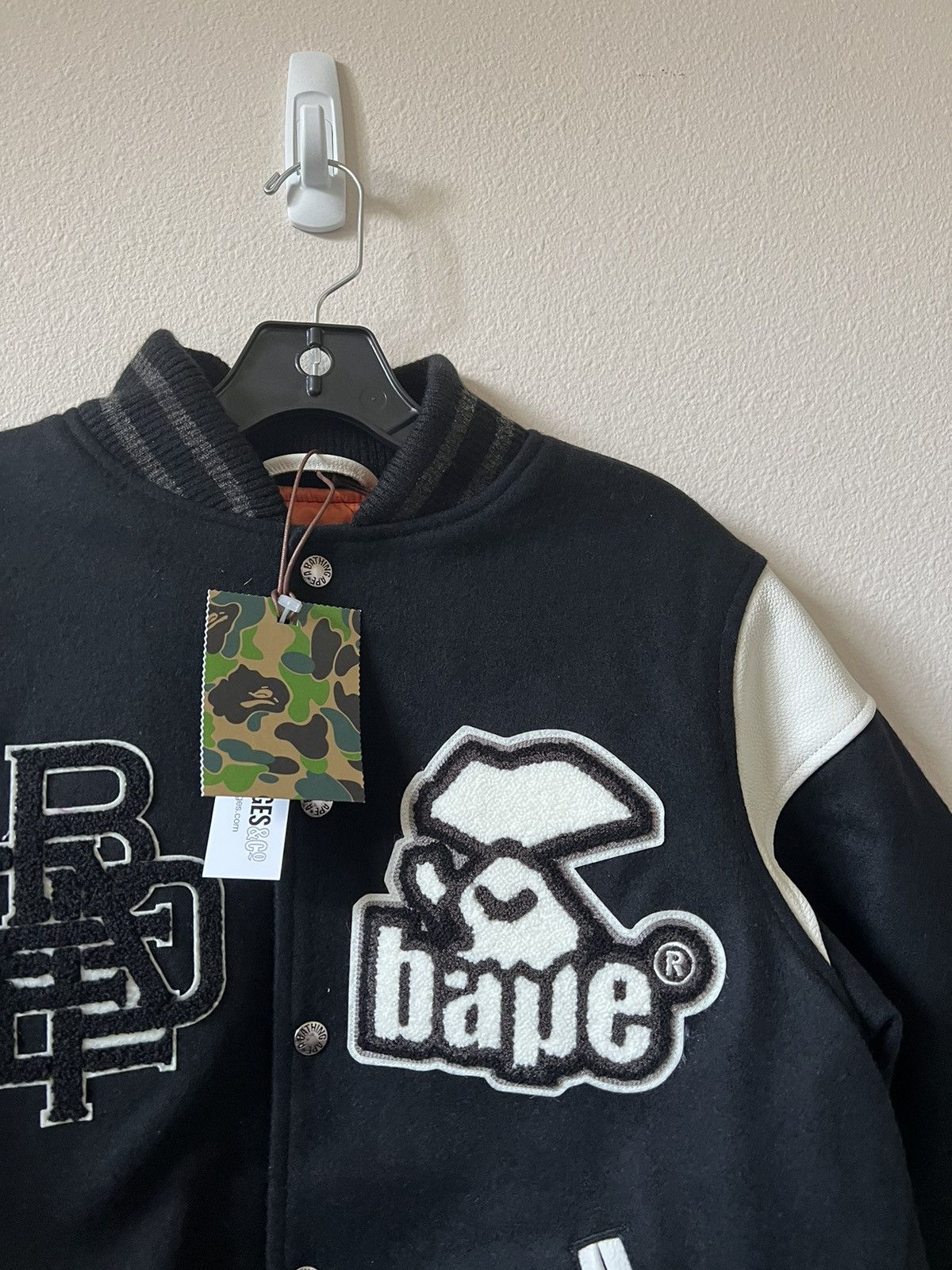 Bape Bape Switch Shoulder Varsity Jacket Size US S / EU 44-46 / 1 - 4 Thumbnail