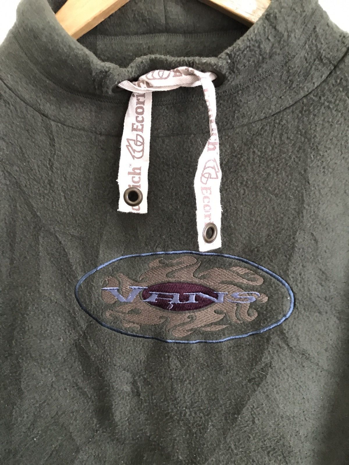 Vans Fleece Jacket Armpit 22""x27" Size US M / EU 48-50 / 2 - 2 Thumbnail