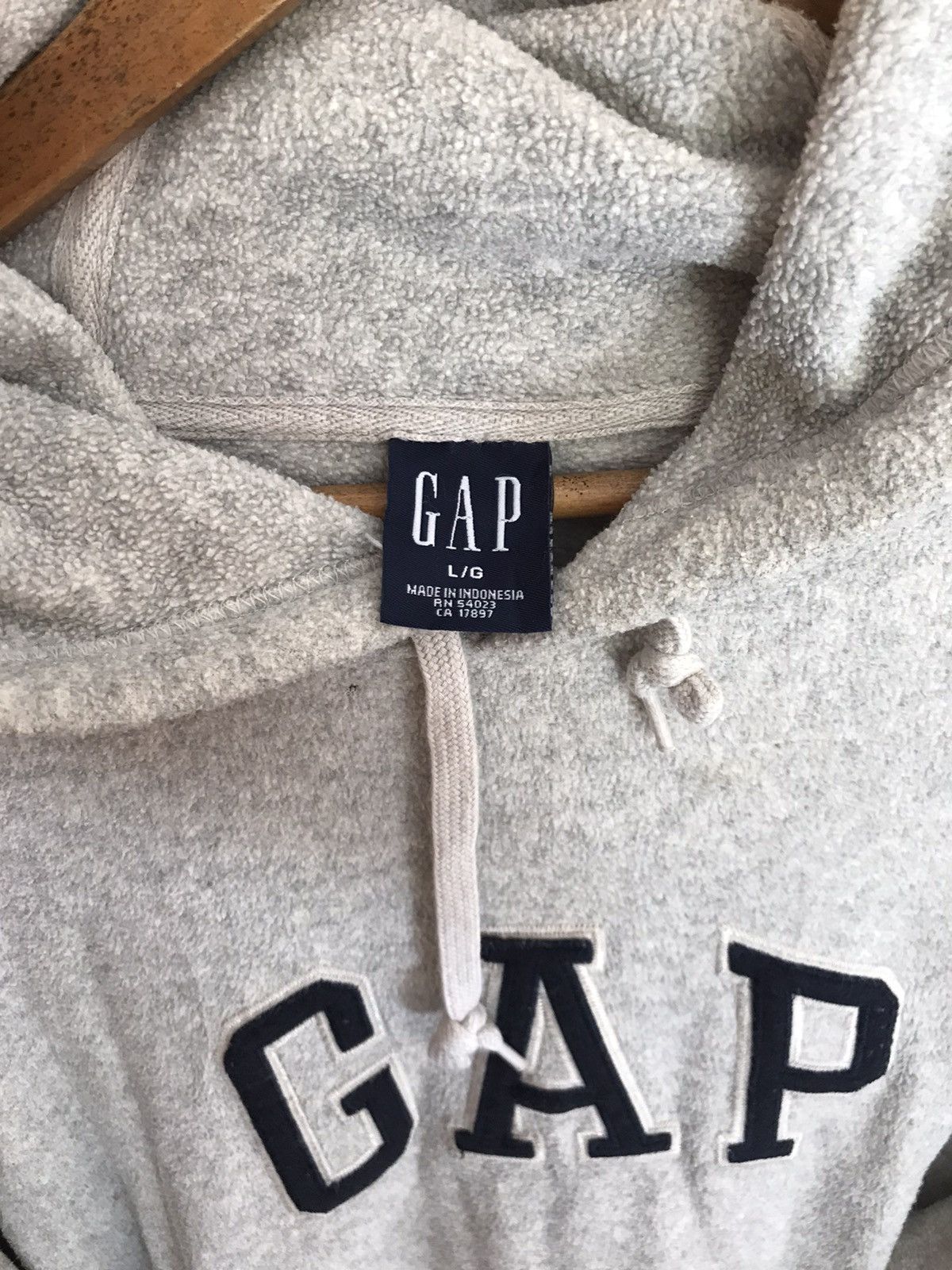 Gap VINTAGE GAP DOPE SPELLOUT HOODIE Size US L / EU 52-54 / 3 - 7 Thumbnail